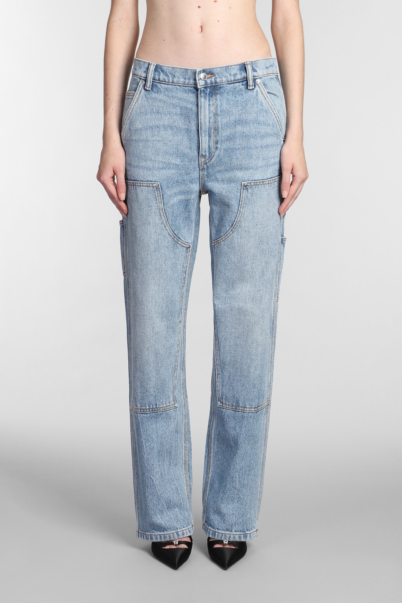 Jeans In Blue Cotton