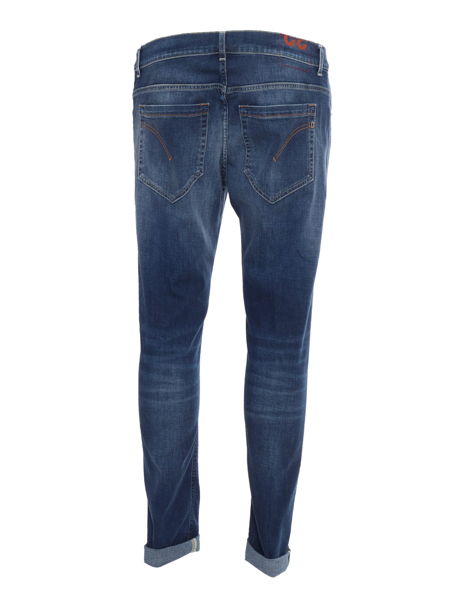 Shop Dondup George Pants In Blue