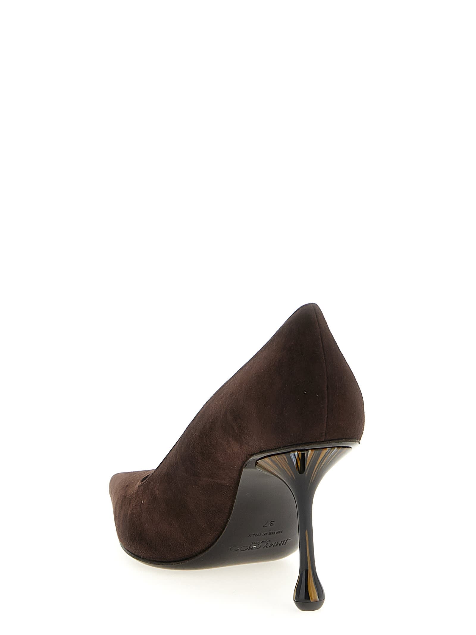 Jimmy Choo Stiletto High Heels In Brown