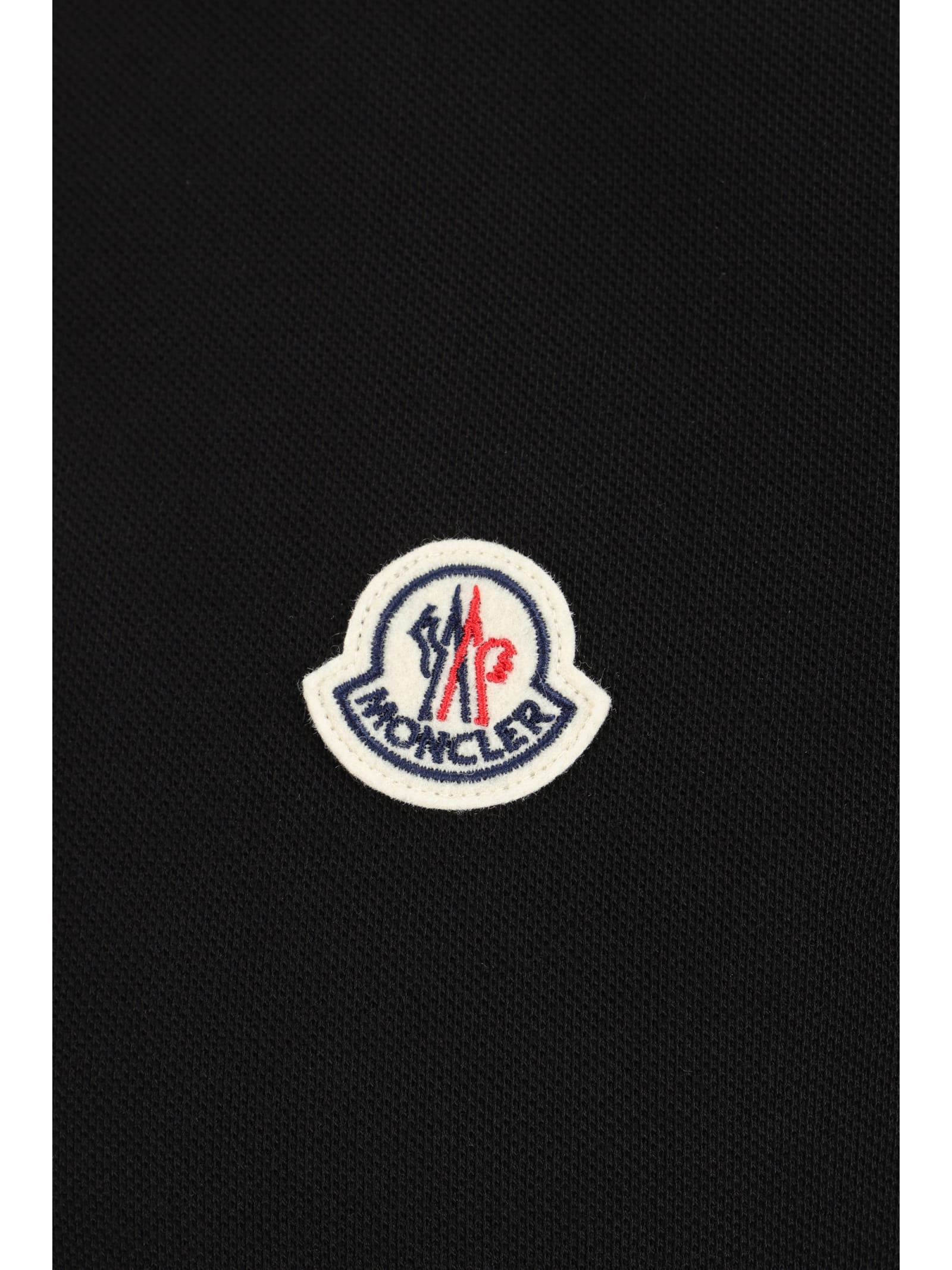 Shop Moncler Polo Shirt