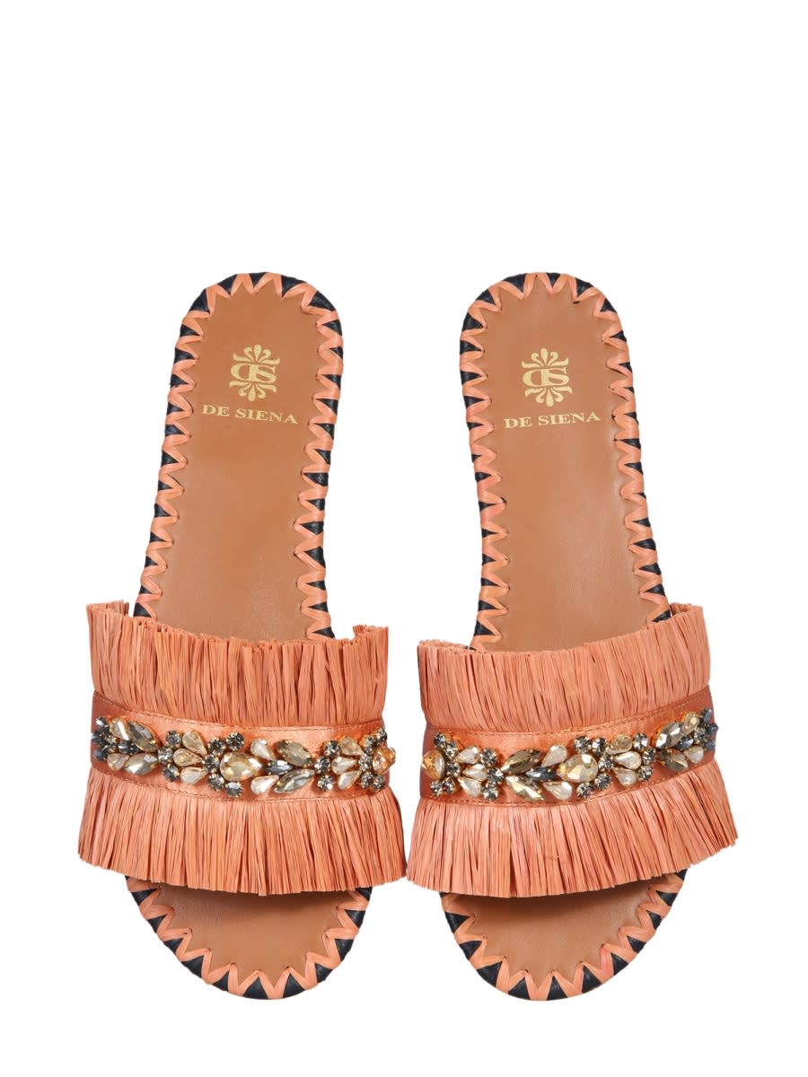 Shop De Siena Semira Sandals In Brown