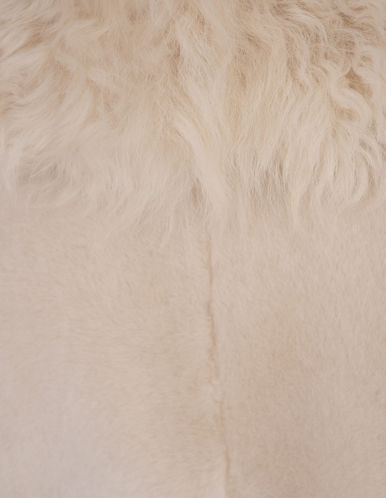 Shop P.a.r.o.s.h White Morris Sheepskin Coat