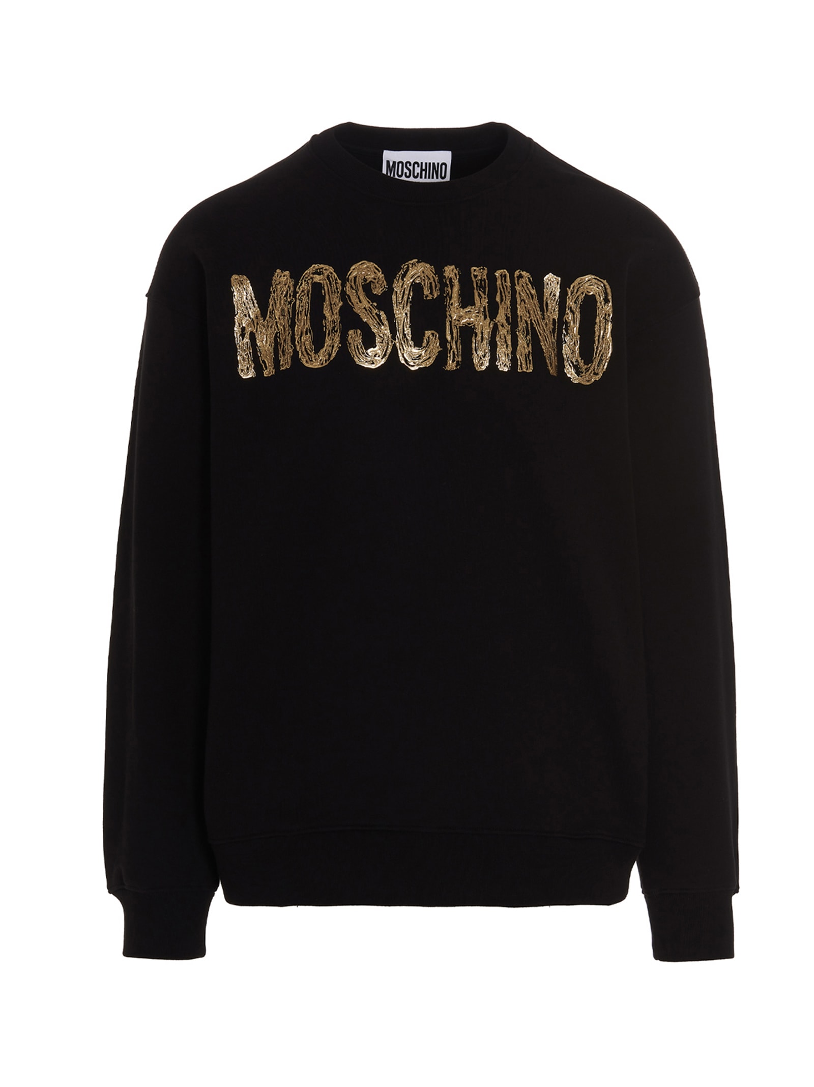moschino logo sweatshirt