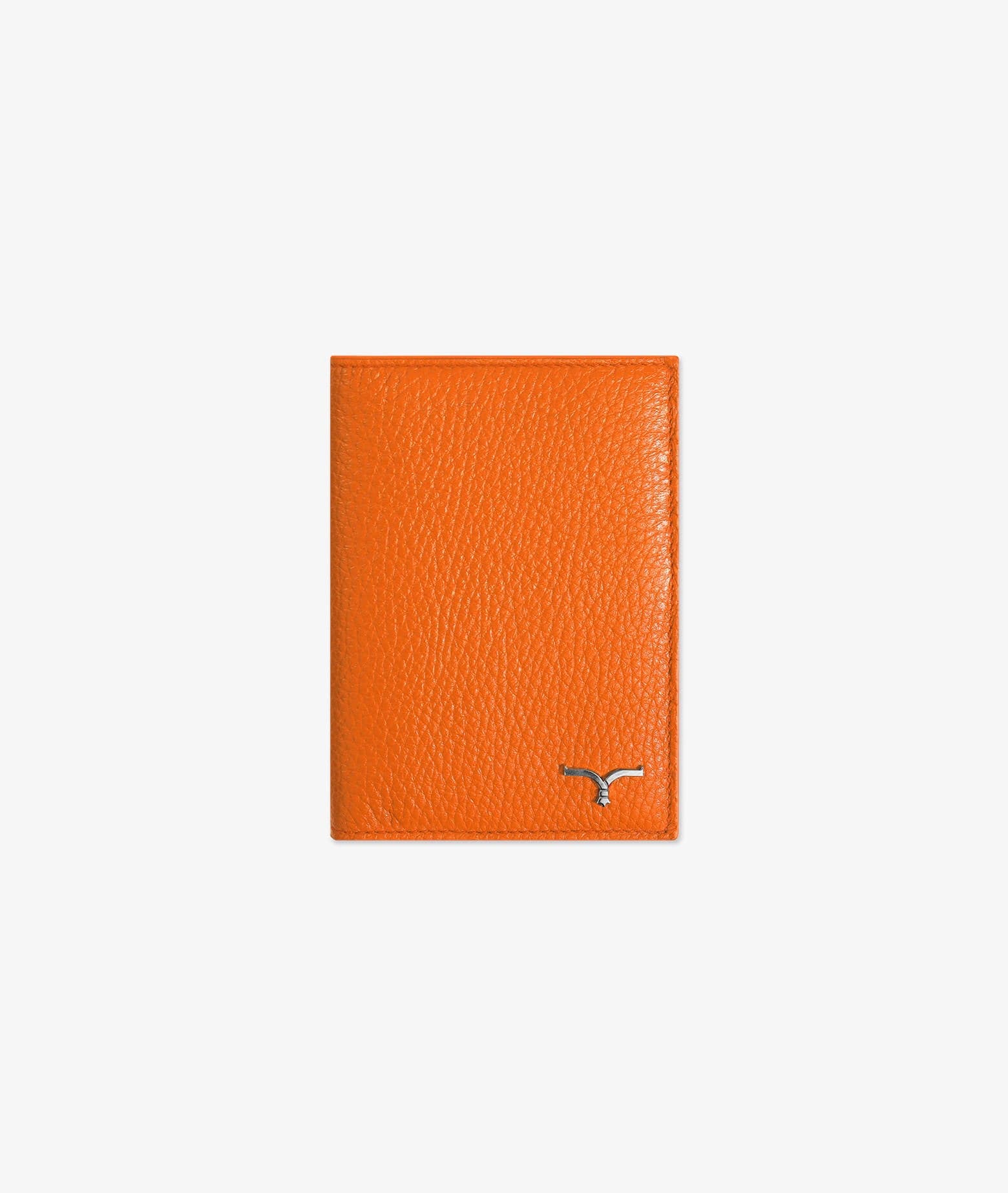 Shop Larusmiani Passport Cover Fiumicino Accessory In Orange