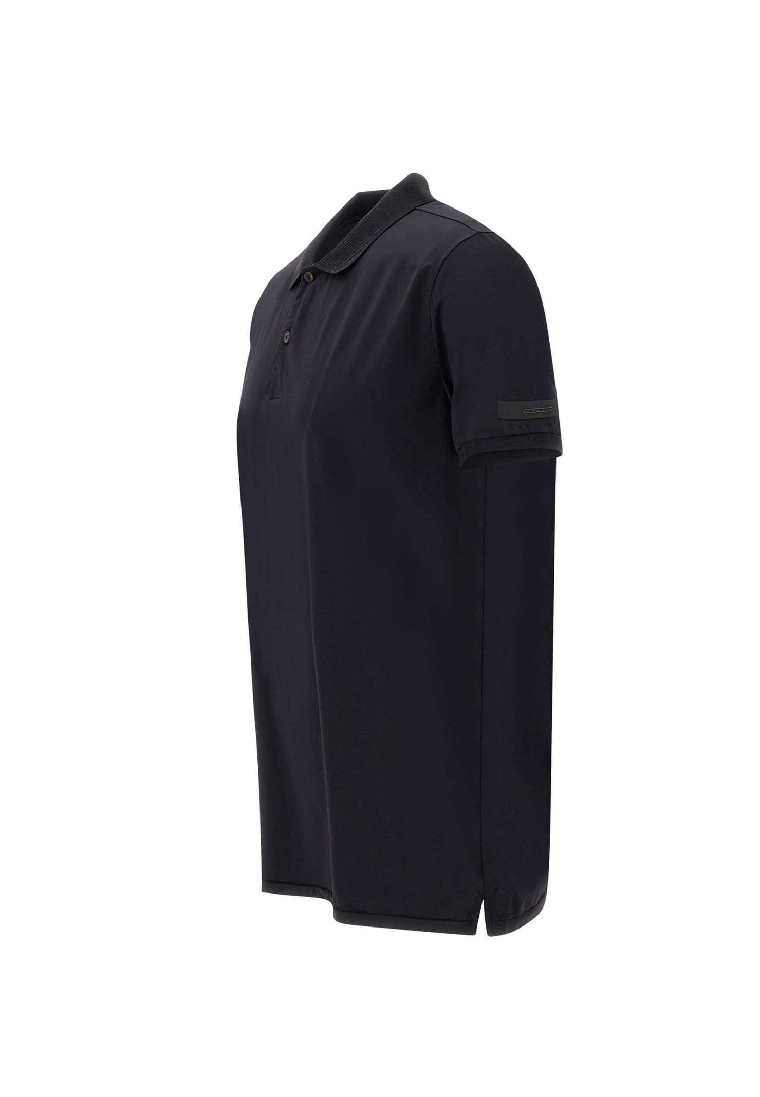 Shop Rrd - Roberto Ricci Design Gdy Oxford Polo Shirt Polo Shirt In Nero