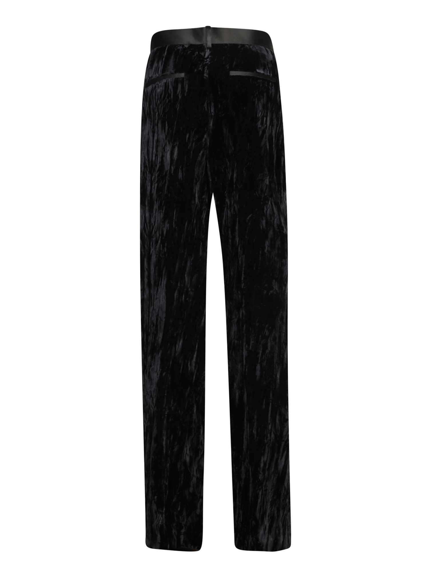 Shop Paul Smith Purple Velvet Trousers