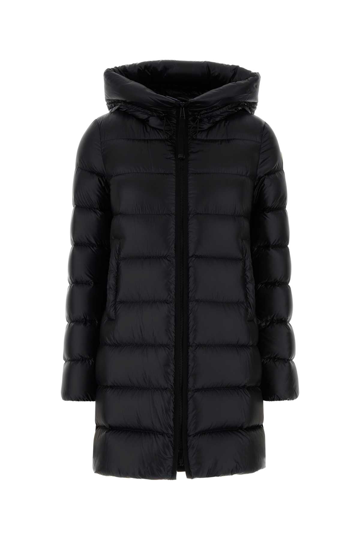 Moncler Saint Laurent Havana Havana Transparent Acetate Glasses In Black