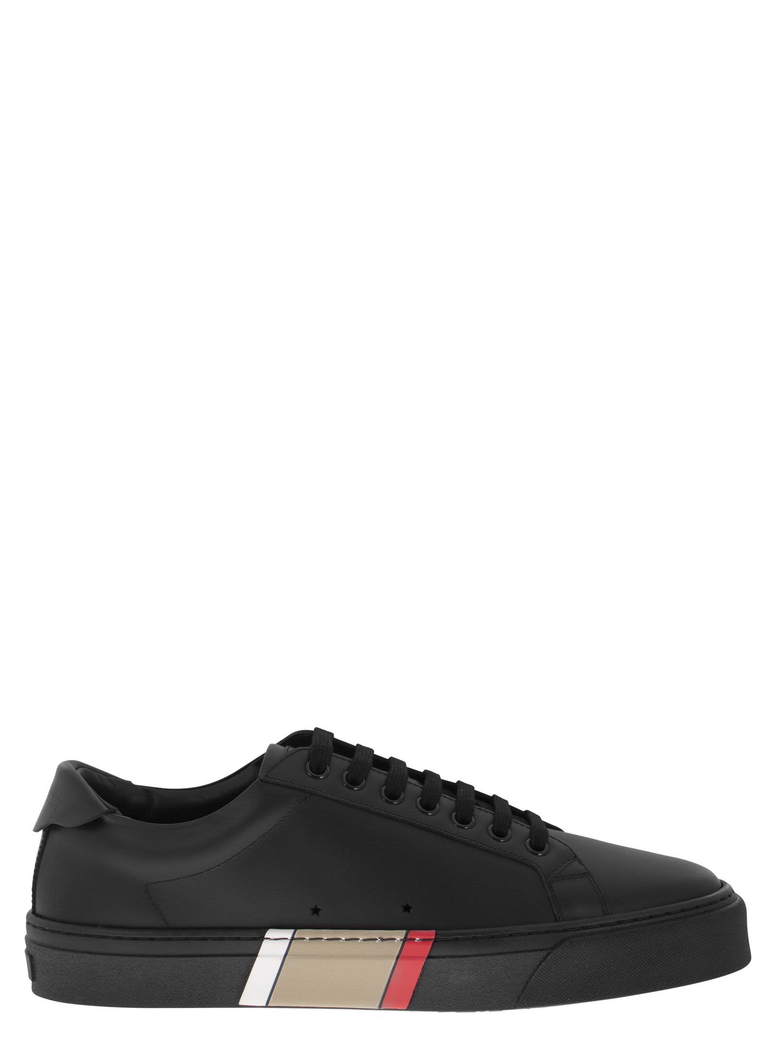 Burberry Rangleton - Leather Sneaker With Organic Sole