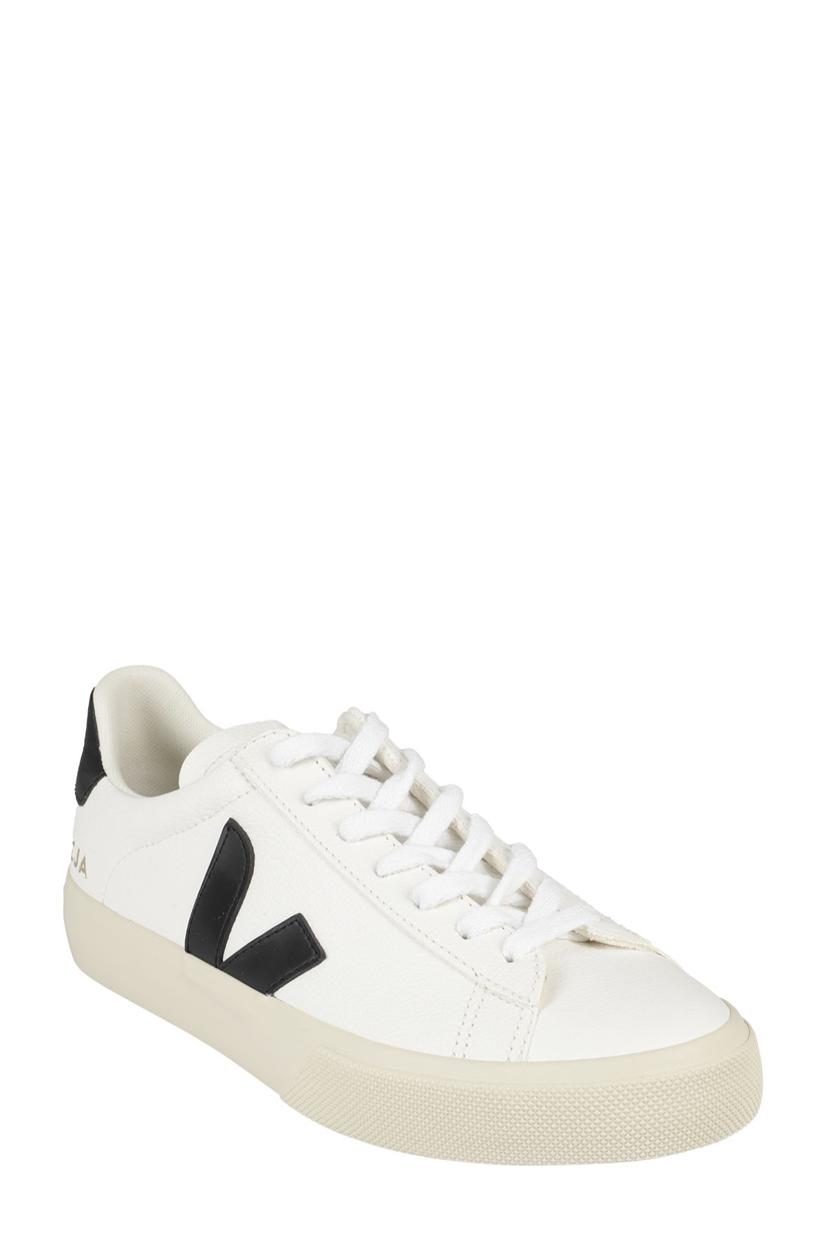 Veja White Synthetic Leather Urca Sneakers In Extra White Black
