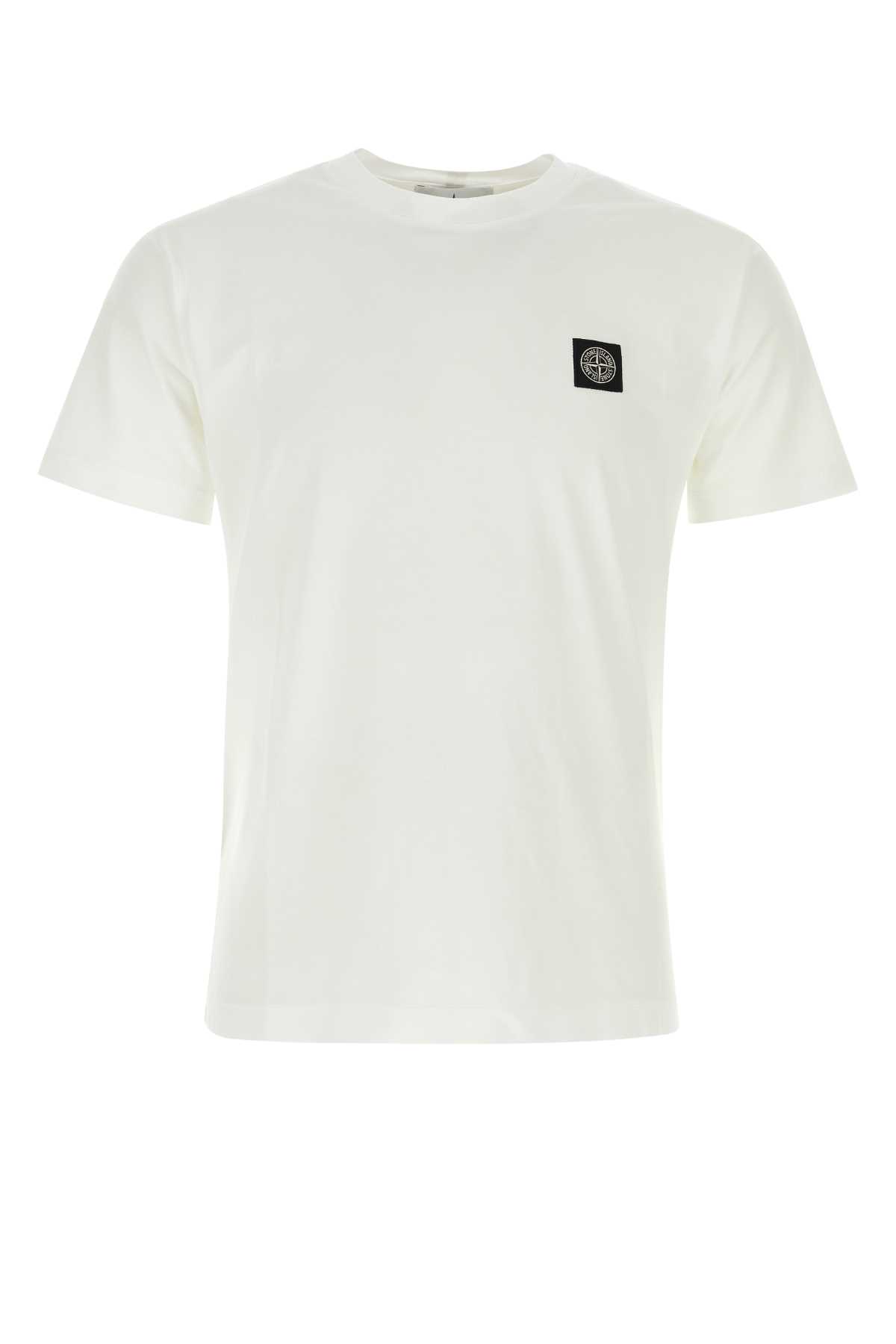 White Cotton T-shirt