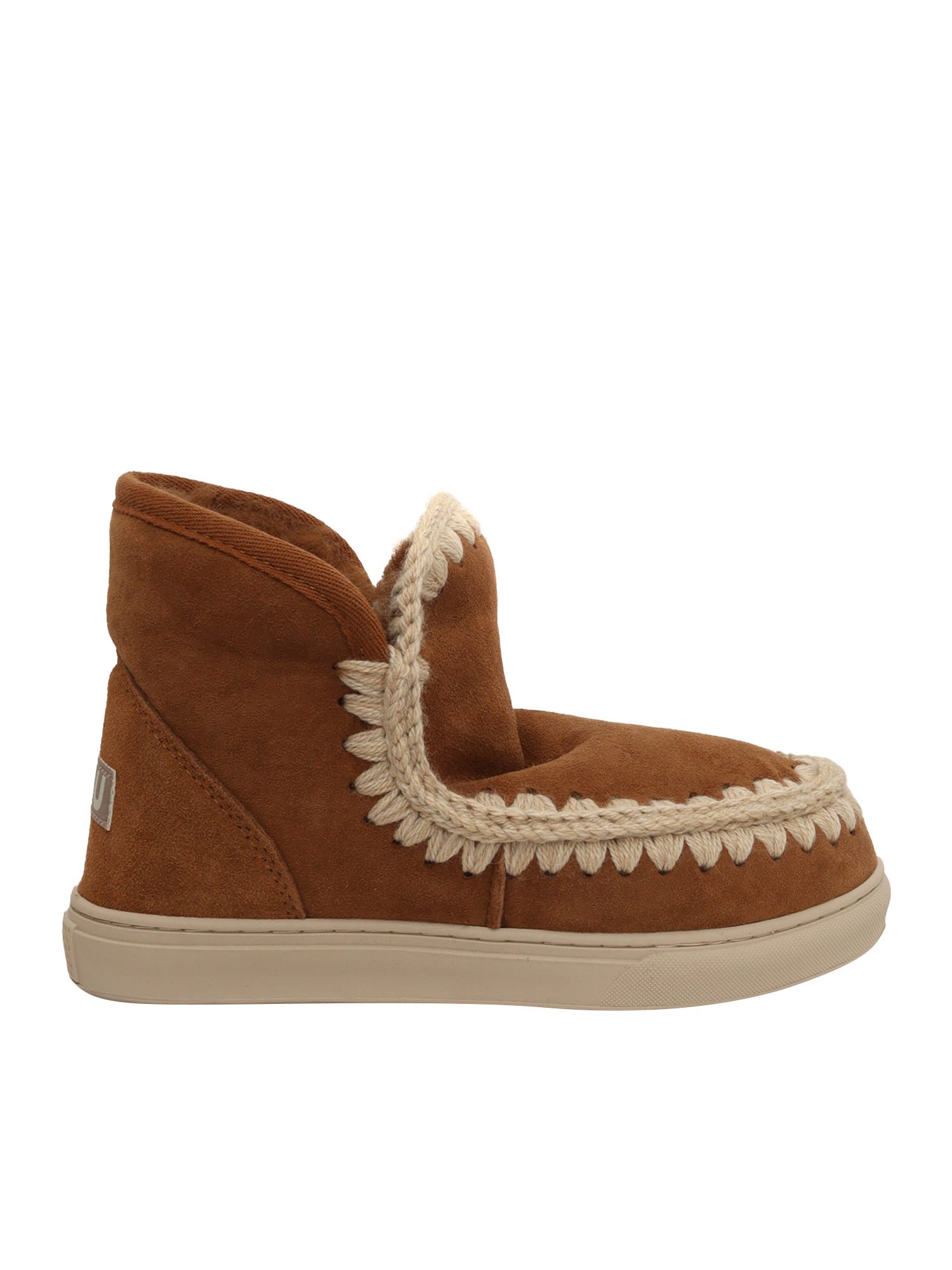 Shop Mou Eskimo Sneakers In Brown