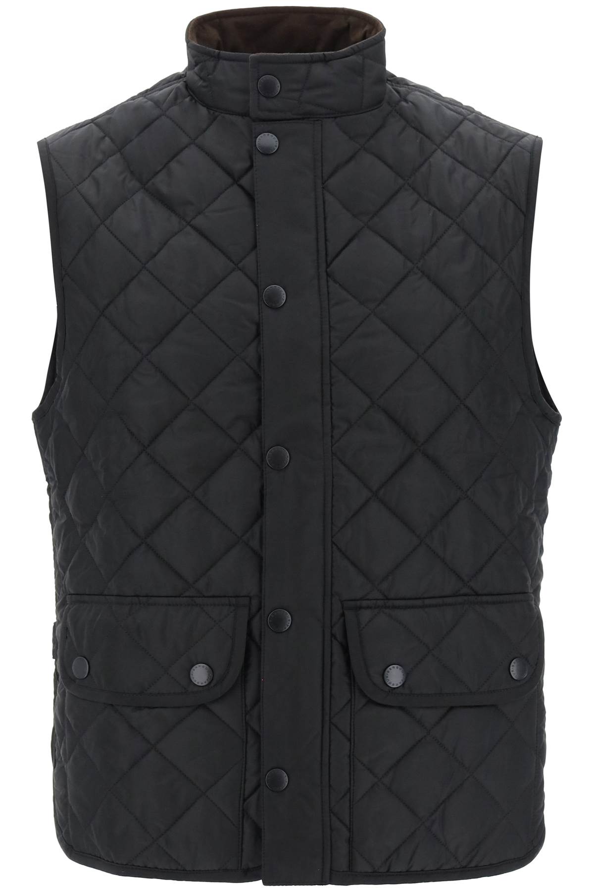 Shop Barbour Lowerdale Vest In Black (black)
