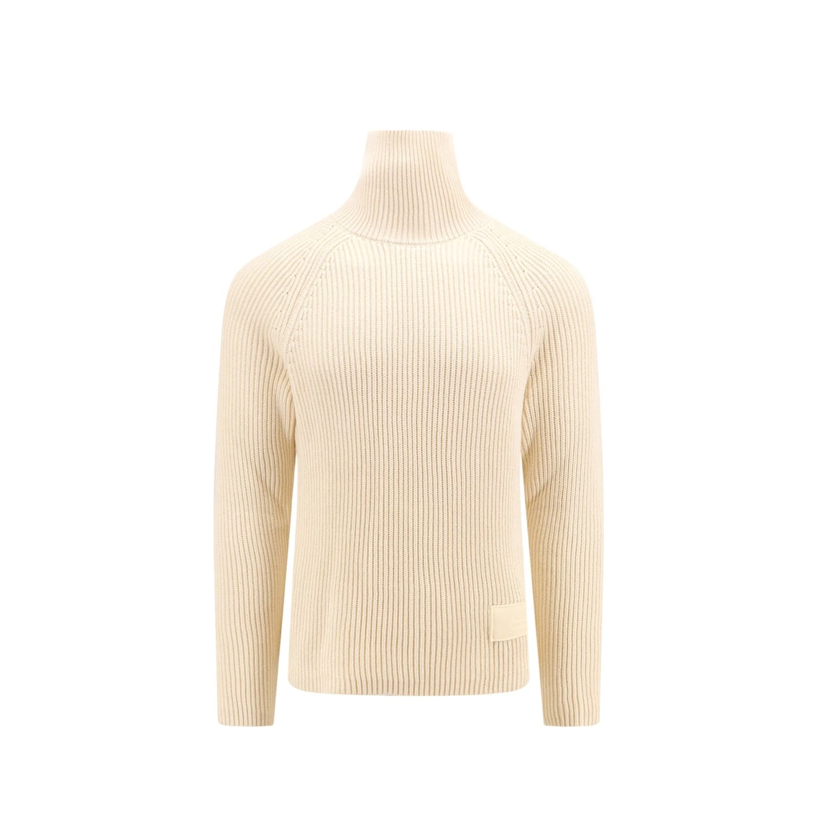 Shop Ami Alexandre Mattiussi Turtleneck Sweater In White