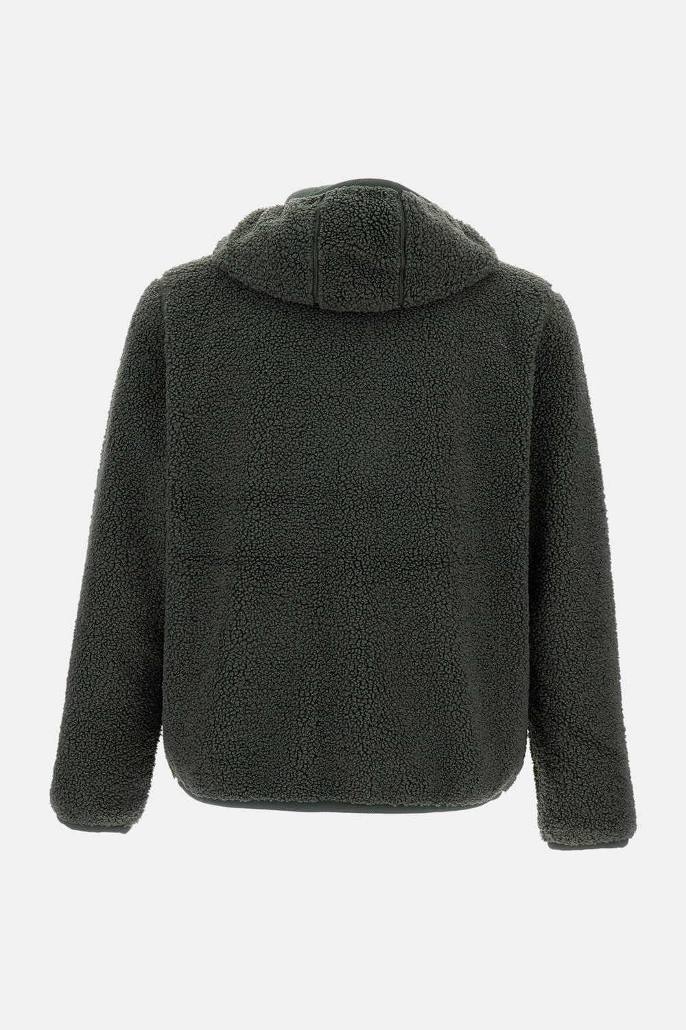 K-way Jack Sherpa Polar Double Jacket In Green