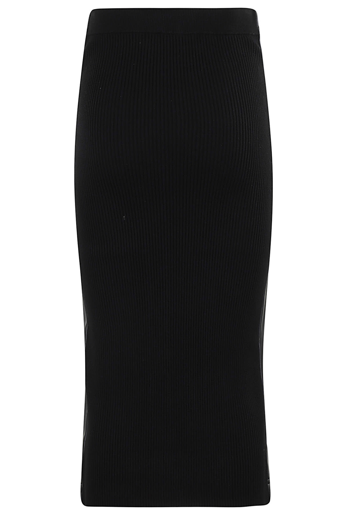 Shop Simkhai Bianca Midi Skirt In Black