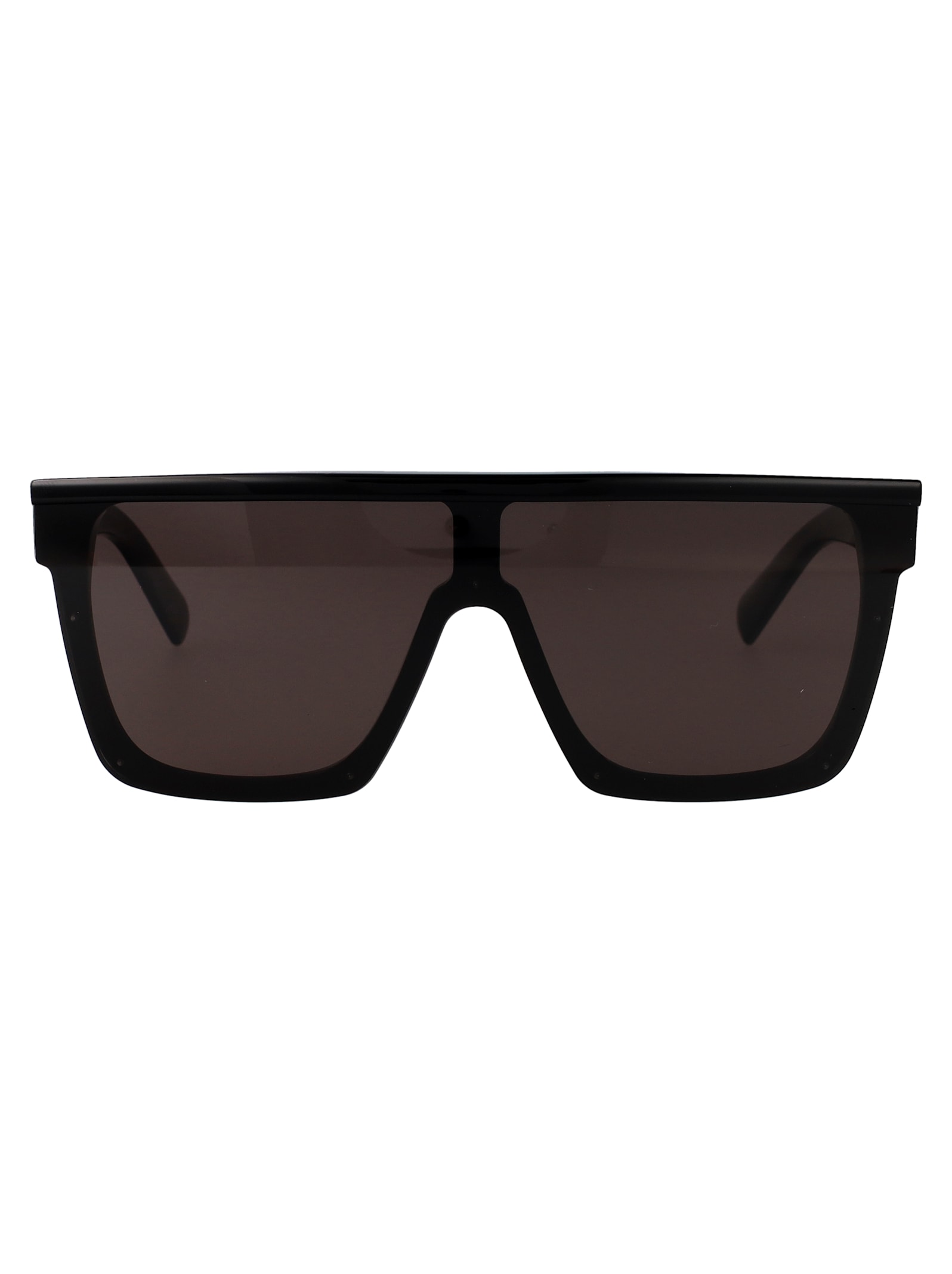 Saint Laurent Sl 607 Sunglasses In Brown