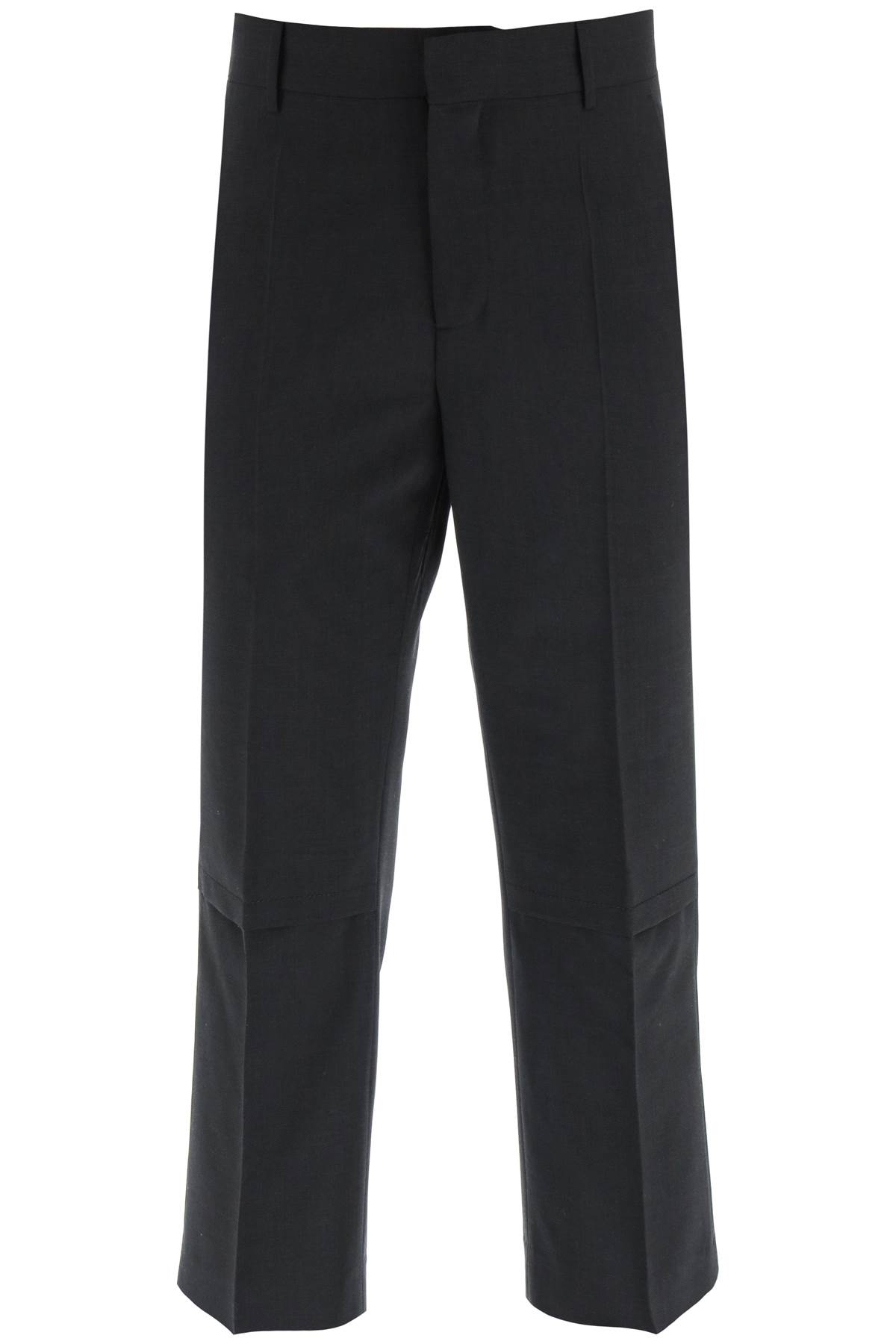 A Better Mistake Tailored Wool Trousers With Cut-out Detailing