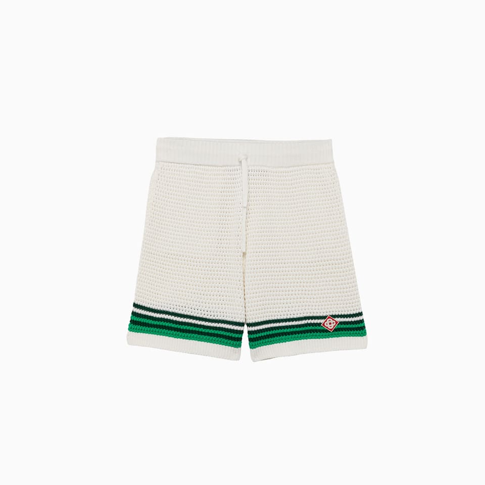 Casablanca Tennis Crochet Shorts | Smart Closet