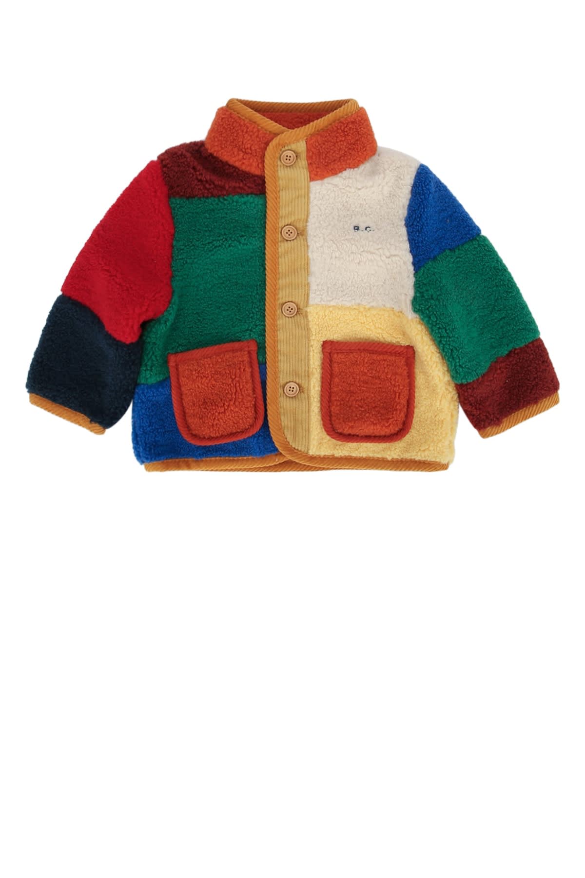 Bobo Choses Baby Color Block Sheepskin Jacket