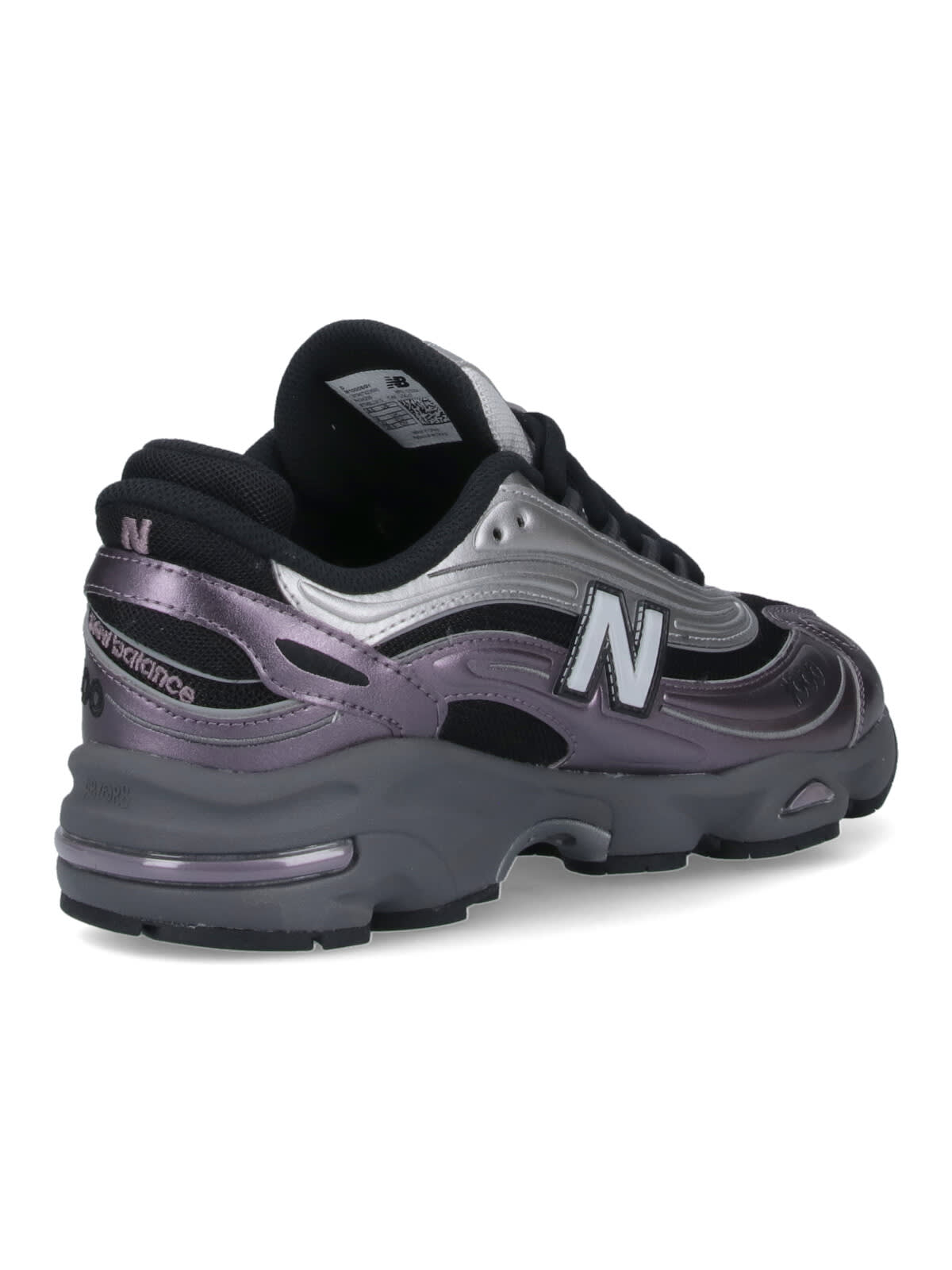 New Balance 1000 Sneakers Dark Ice Wine / Silver Metallic In Multi