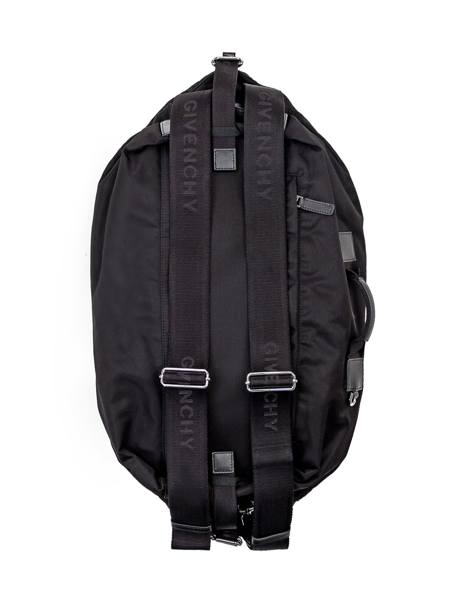Shop Givenchy G-zip Backpack In Black White