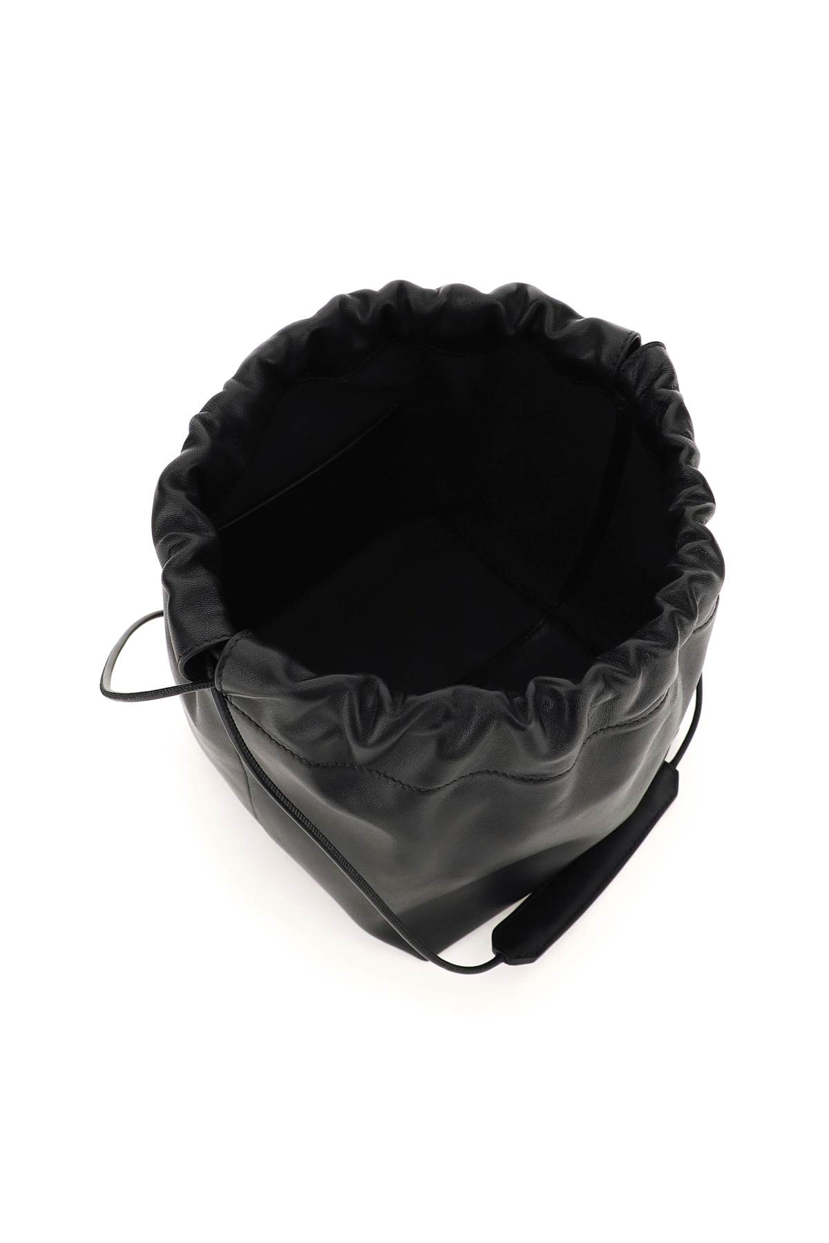 Shop Jil Sander Dumpling Crossbody Bag In Black (black)