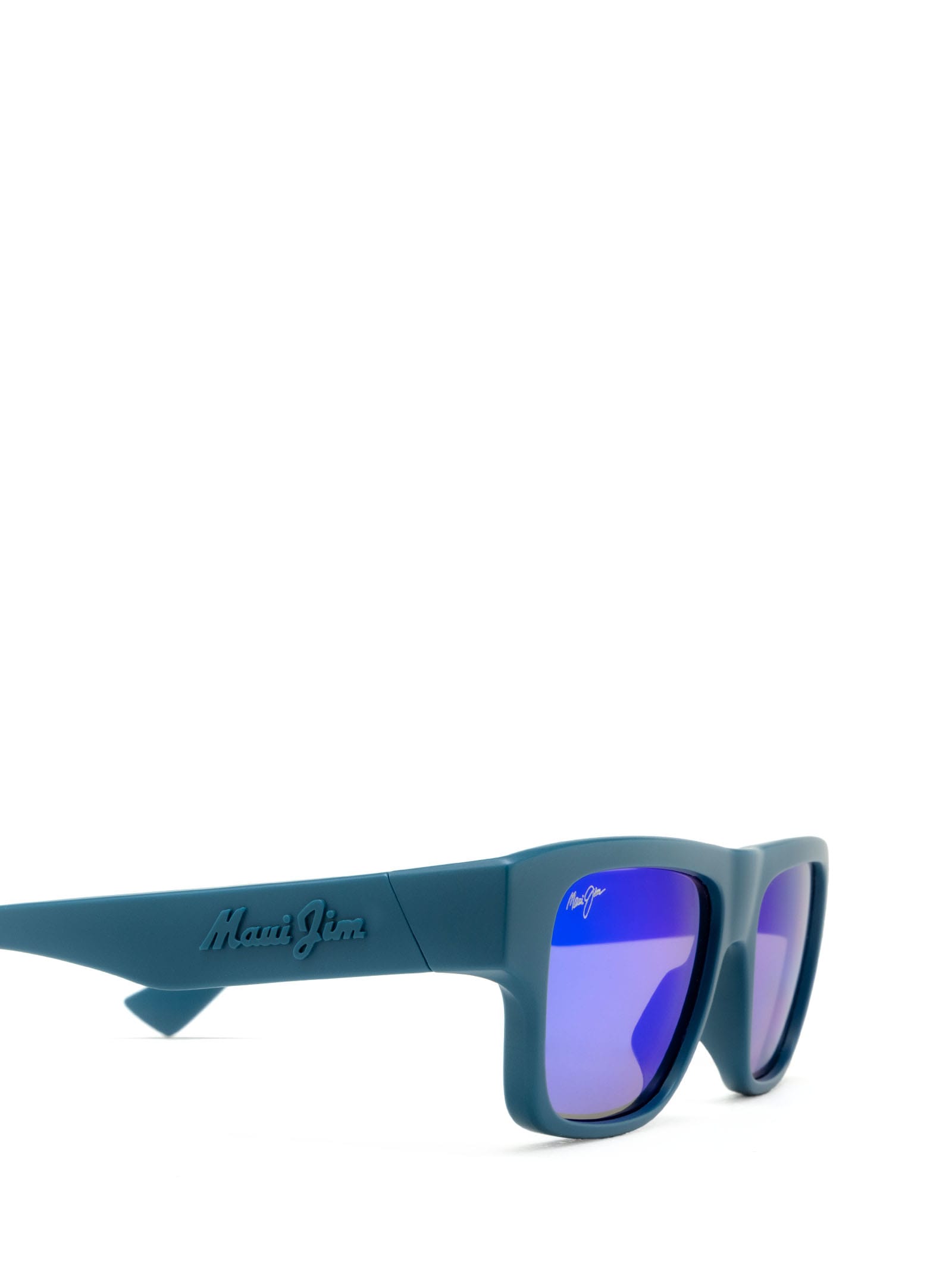 Shop Maui Jim Mj0638s Blue Sunglasses