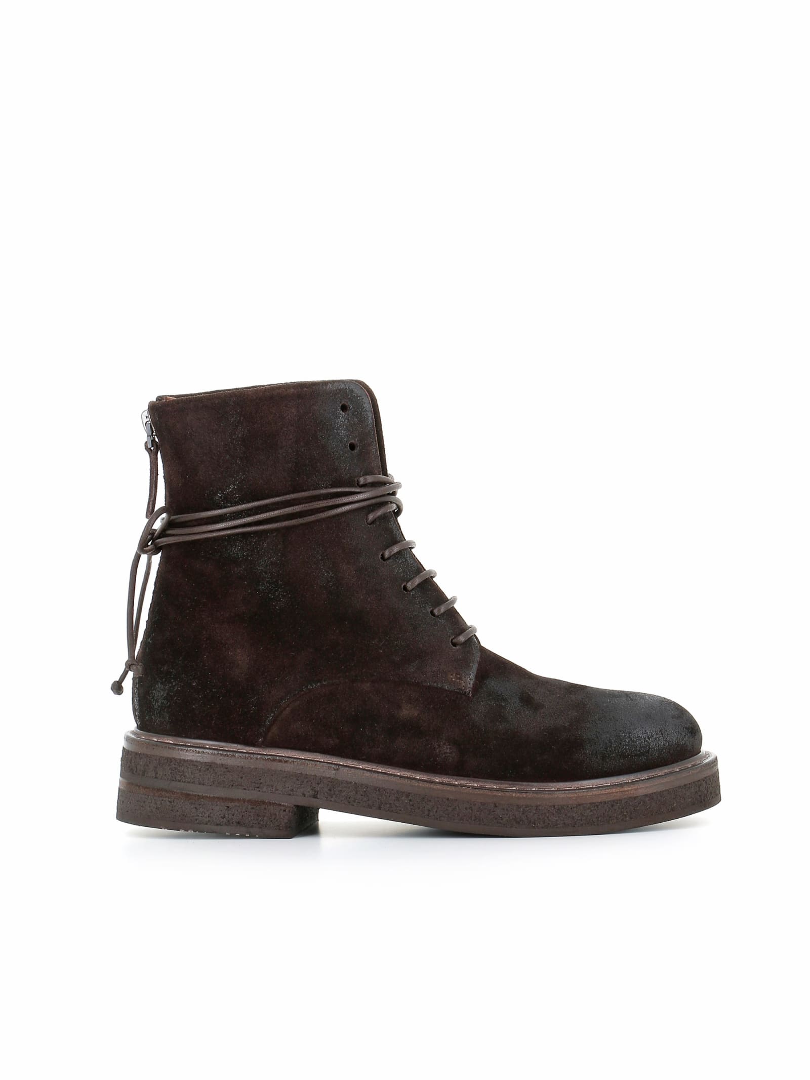 Shop Marsèll Lace-up Boot Mw2952 In Brown