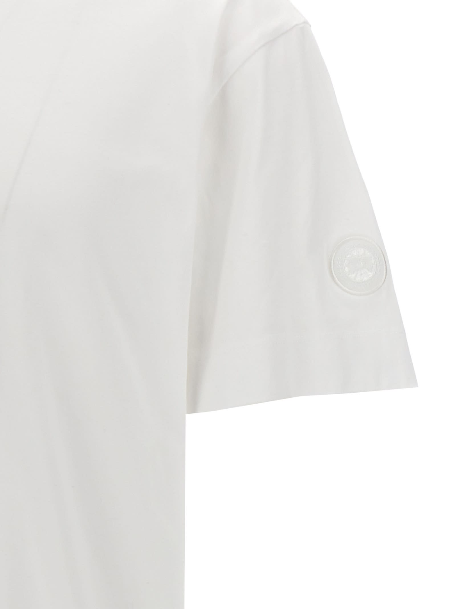 Shop Canada Goose Gladstone T-shirt In White