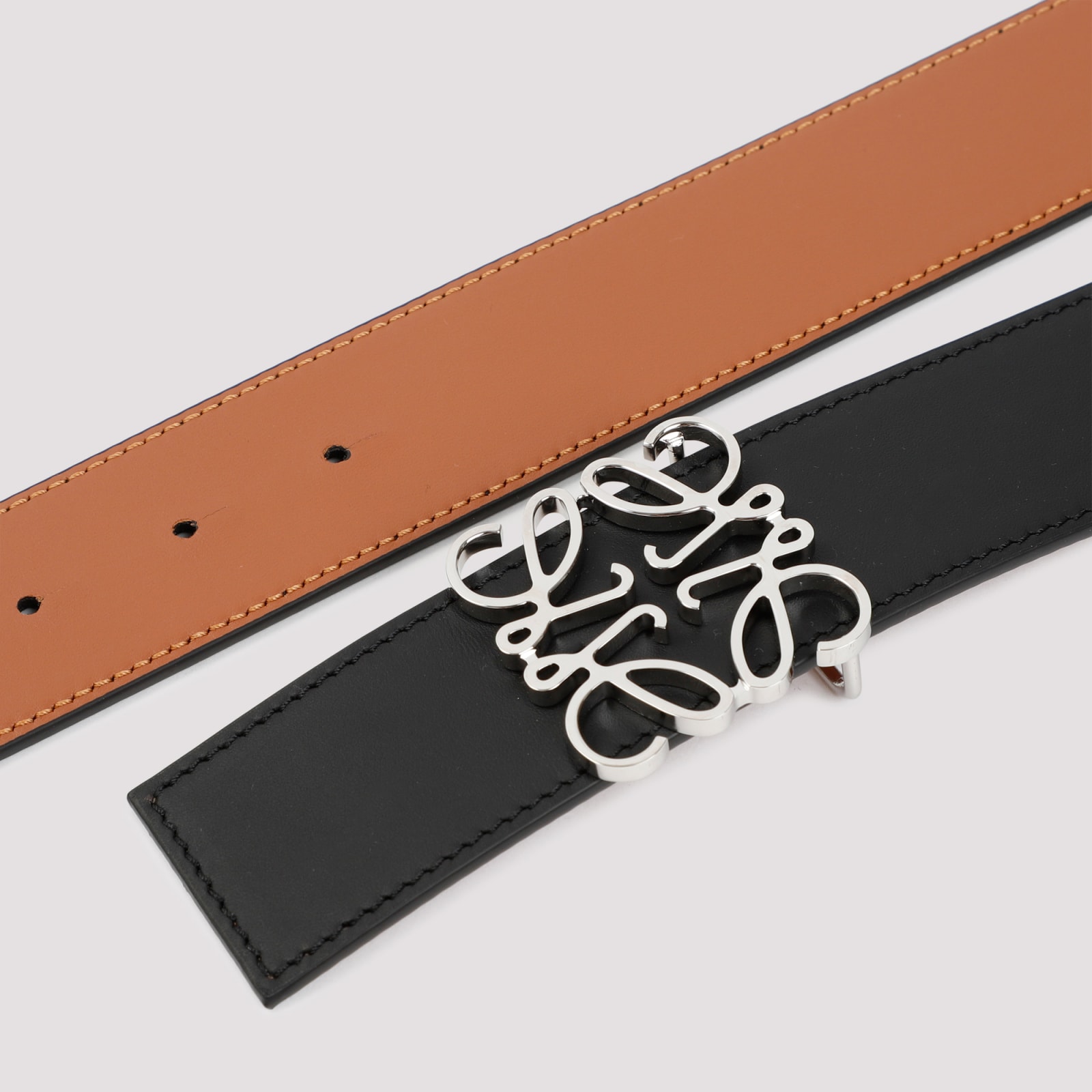 Loewe Reversible Anagram Belt 4cm Men In Black