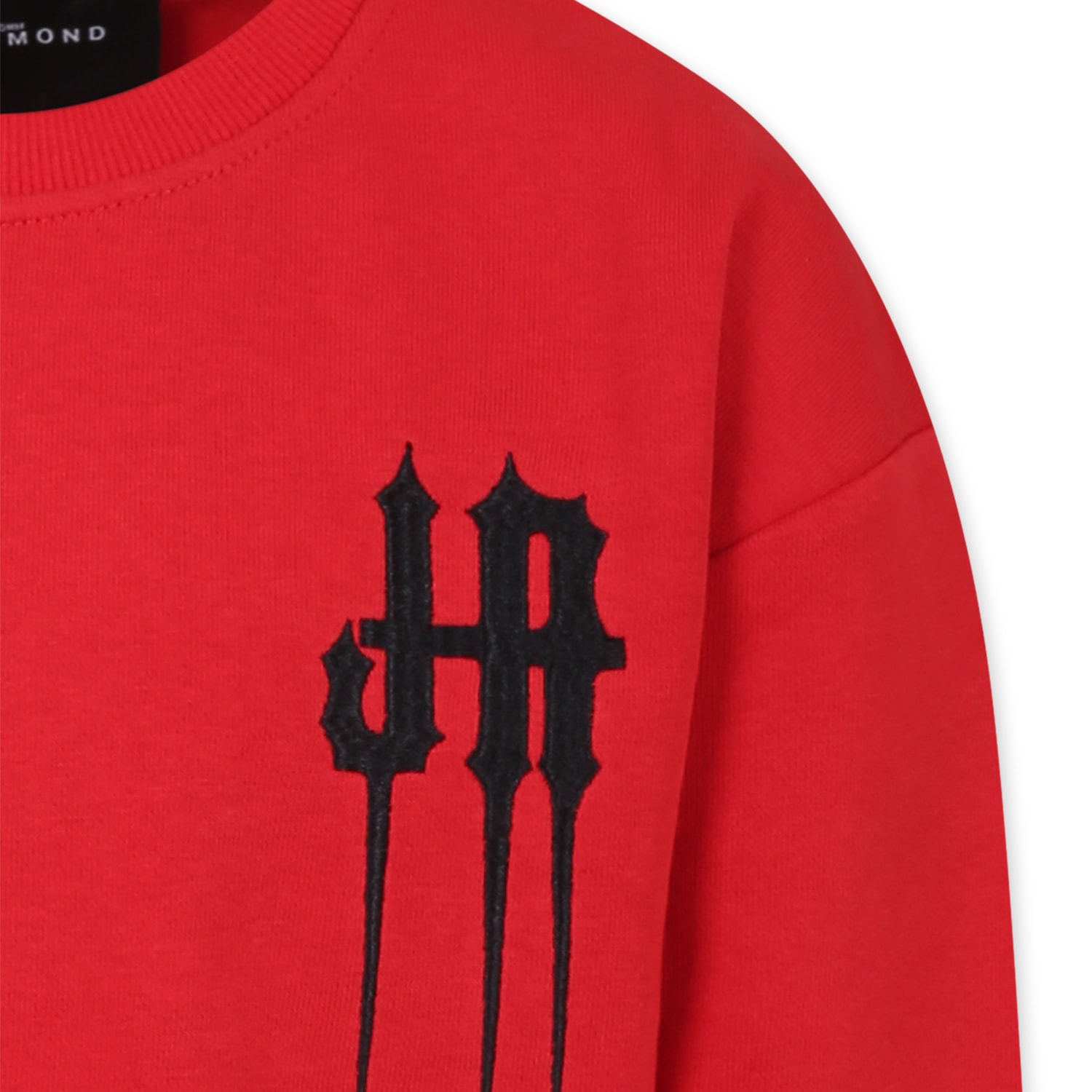 Richmond Red Sweatshirt For Boy In Red