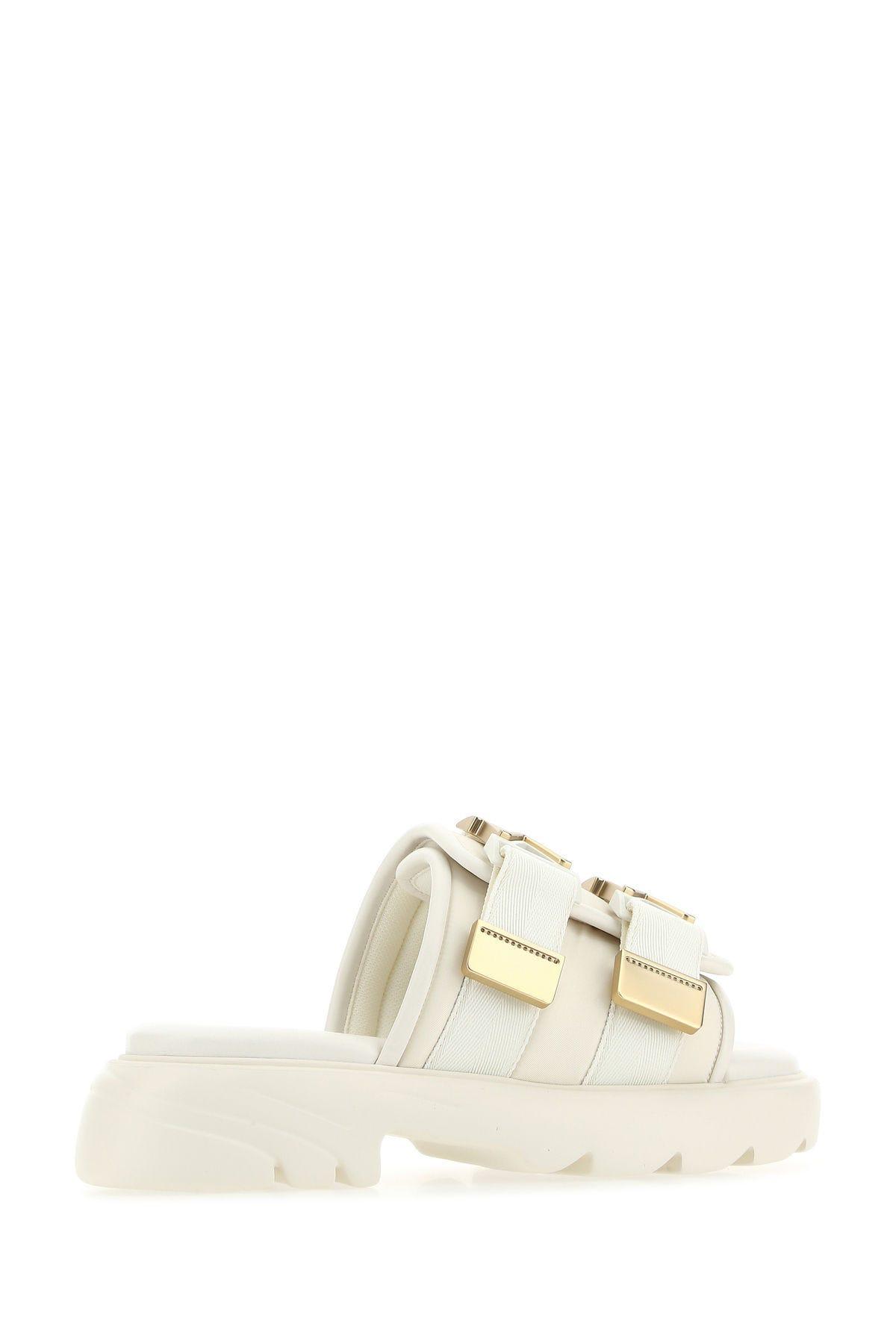 Bottega Veneta Slippers And Clogs Fabric Beige Rope In 2916