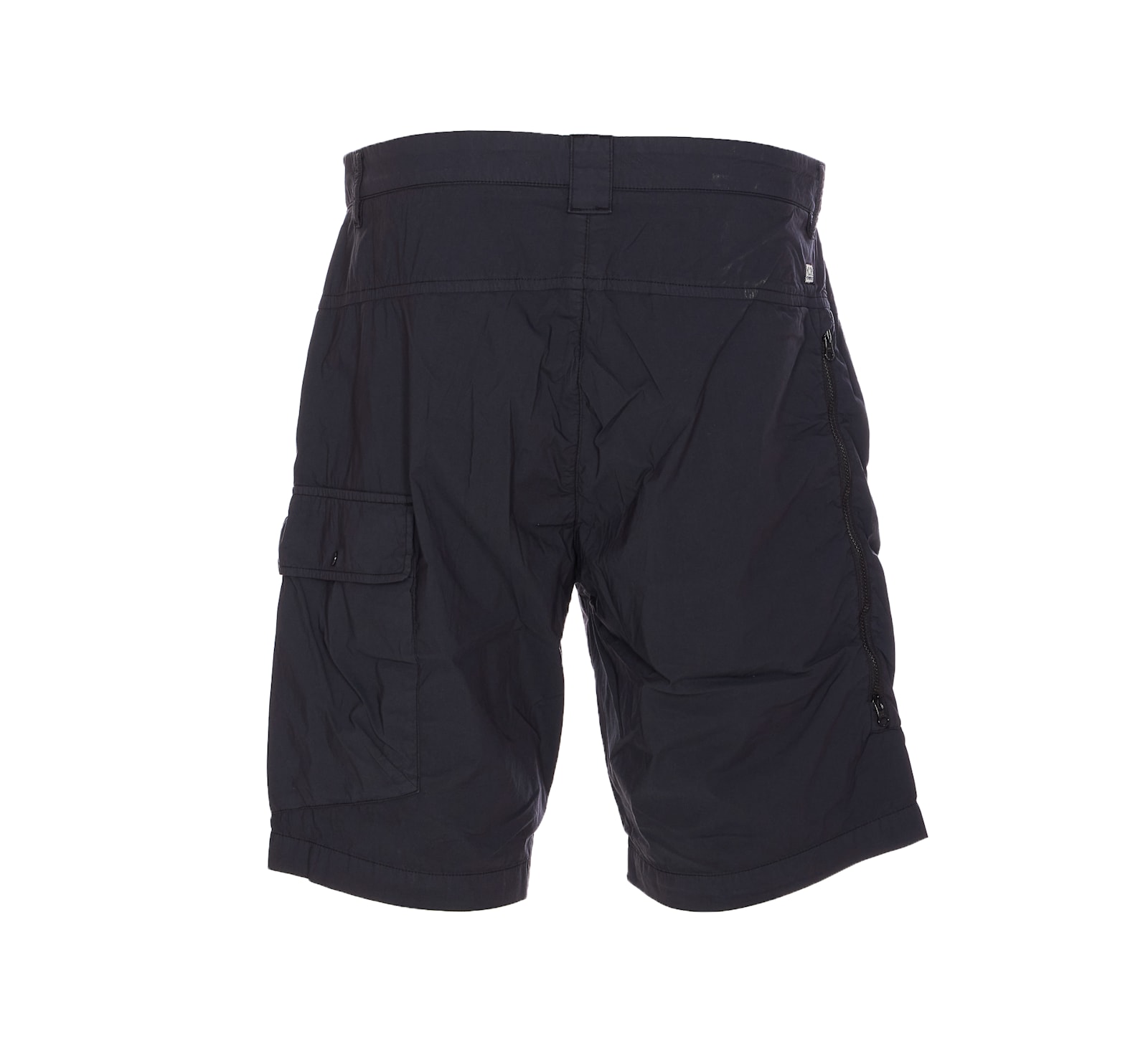 C.p. Company Cargo Shorts In Blu Notte