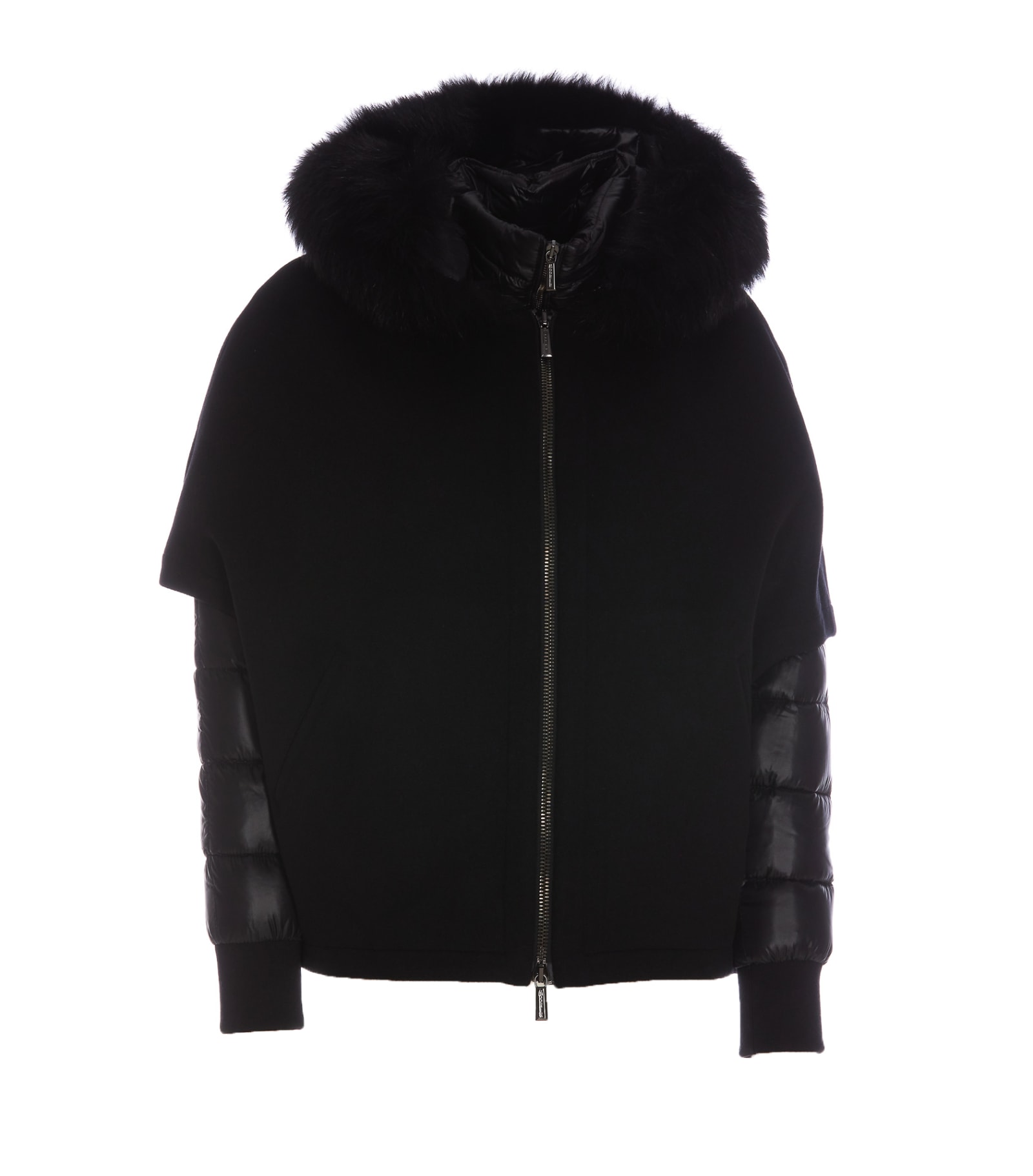 Shop Moorer Pegaso Down Jacket In Nero