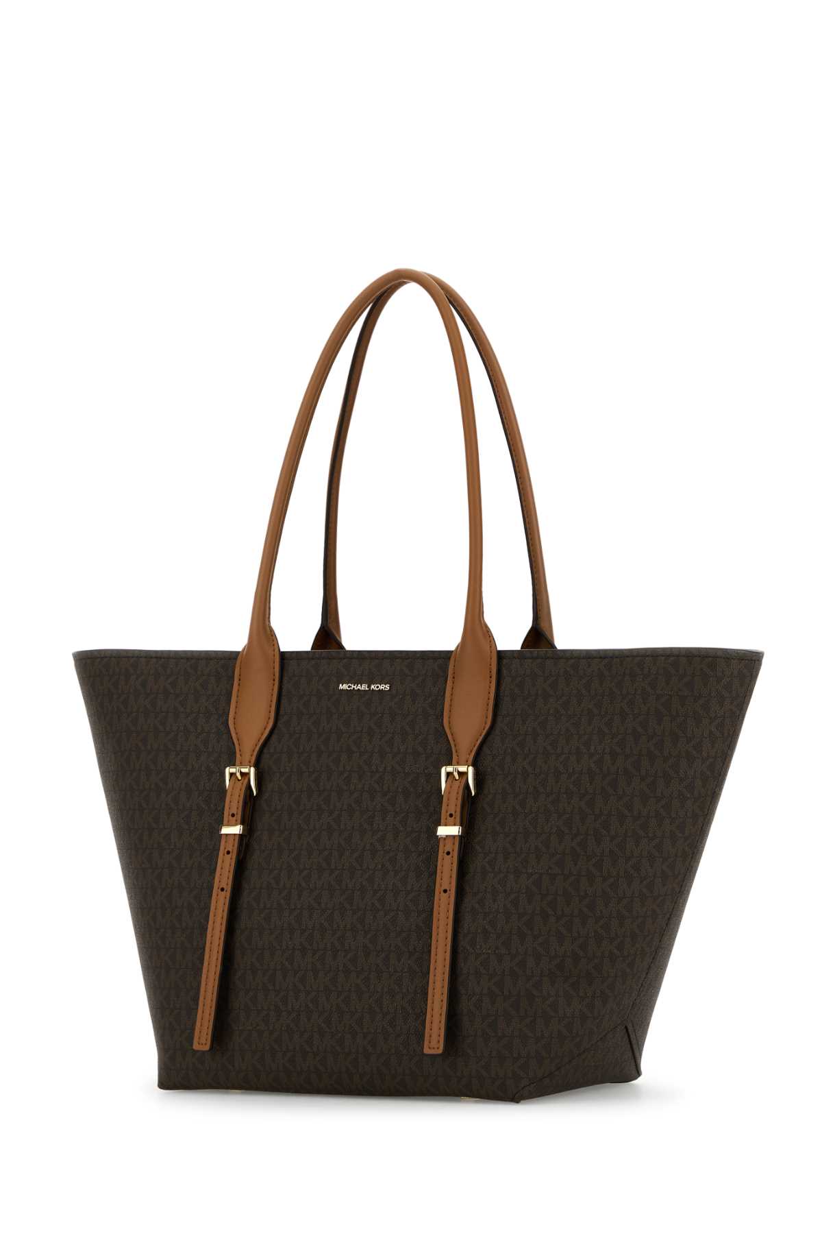 Michael Kors Printed Canvas Moore Shopping Bag