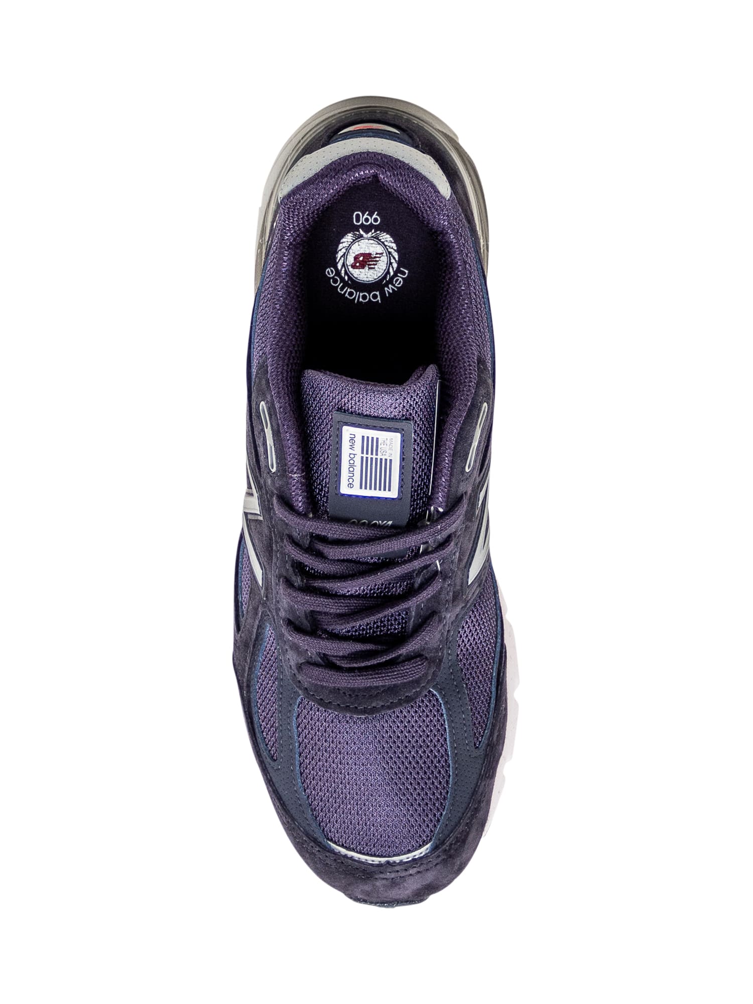 Shop New Balance 990 Sneaker In Navy