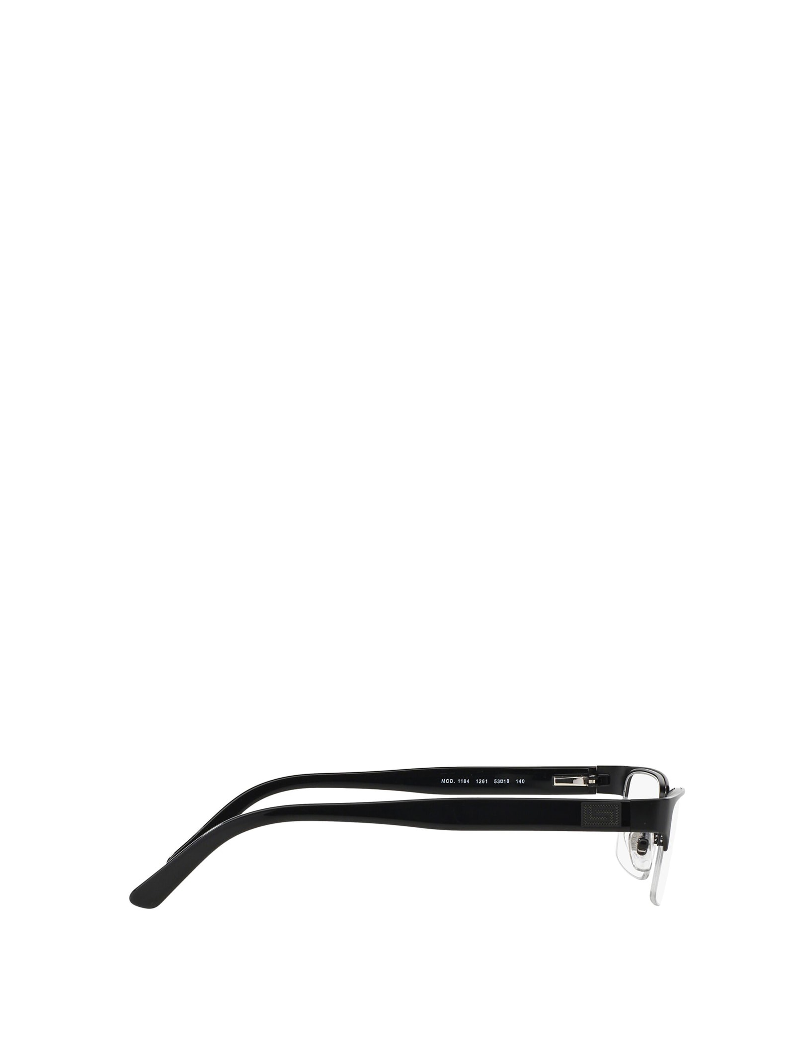 Shop Versace Ve1184 Matte Black Glasses