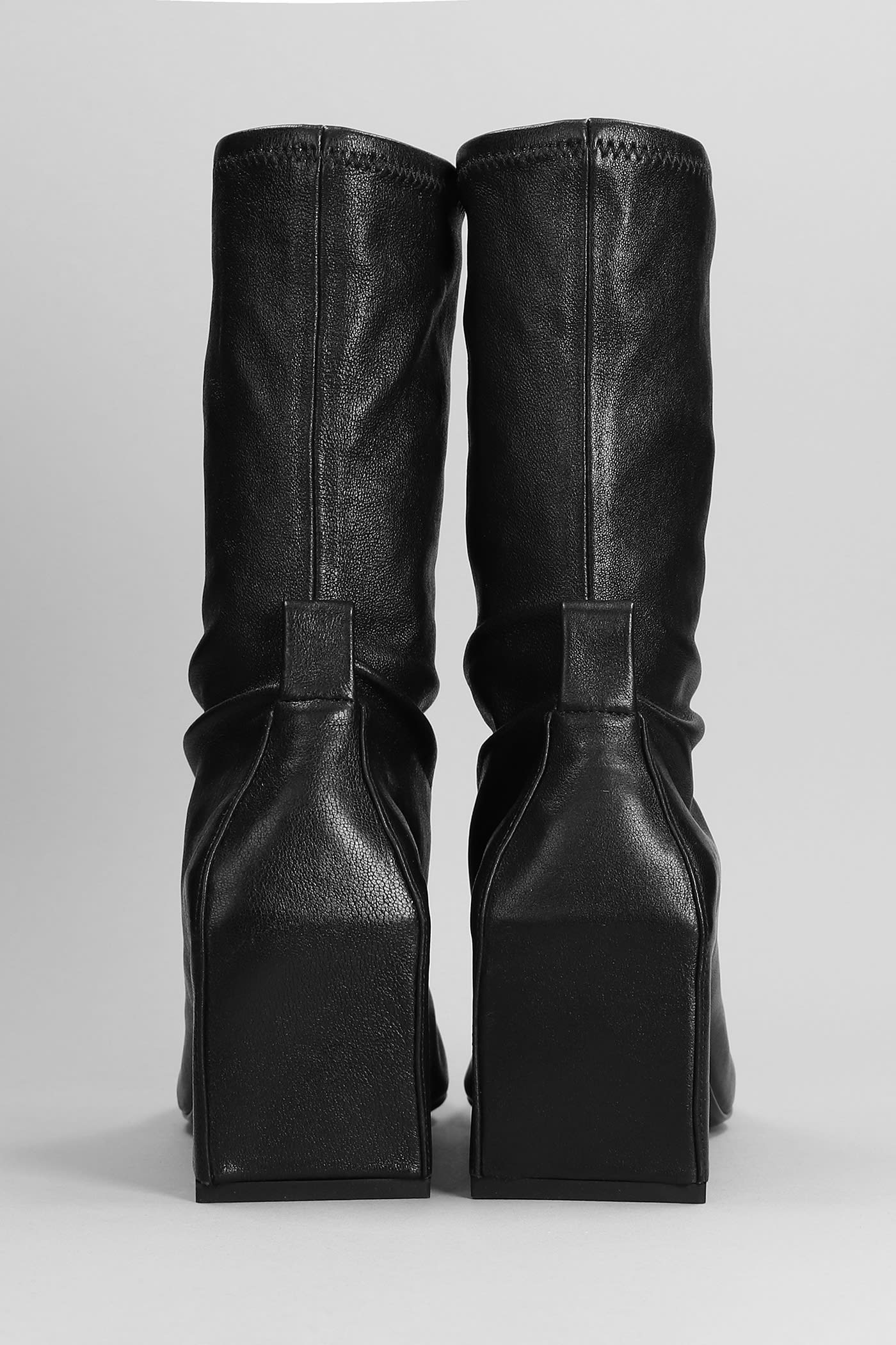 Jil Sander Flache Stiefeletten Damen Farbe Schwarz In Black