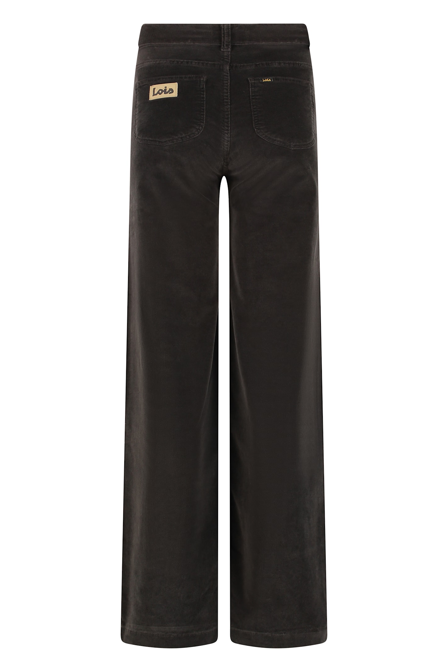 Lois Mistral Corduroy Trousers In Black