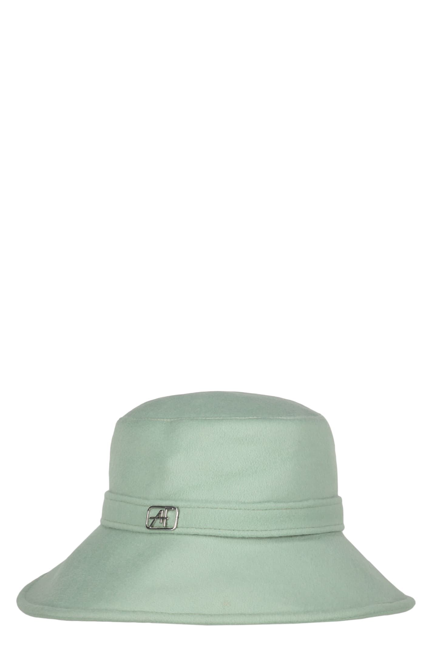 Alberta Ferretti Wool Hat In Green