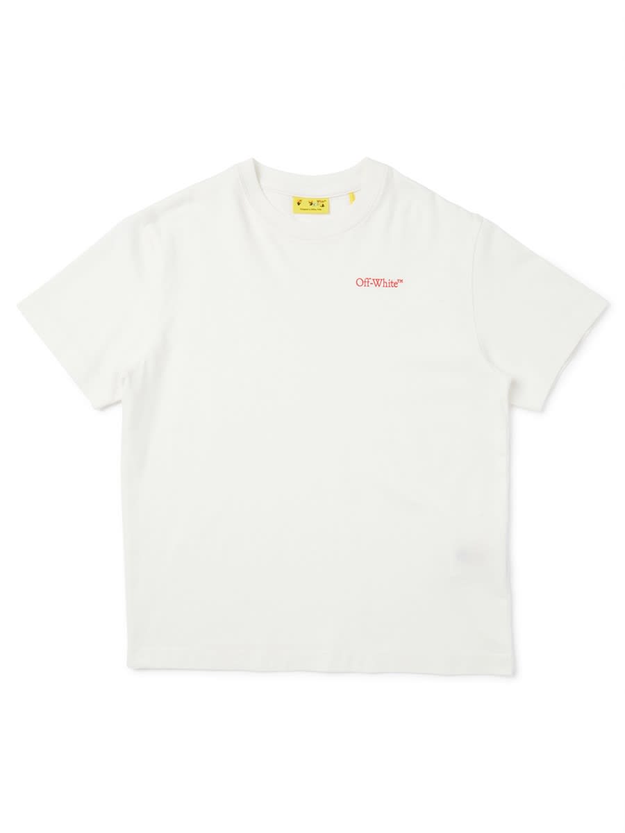 Off-white Pack 3 T-shirts With Logo In Multi