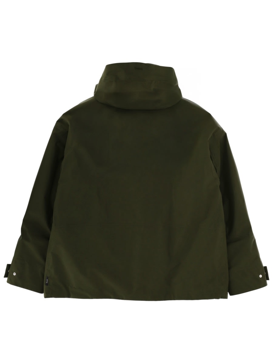 Herno Laminar Goretex Parka In Green
