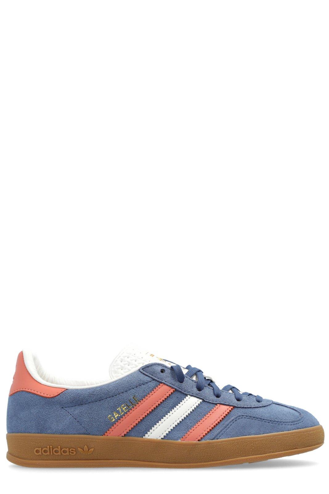 Shop Adidas Originals Gazelle Indoor Low-top Sneakers In Blue