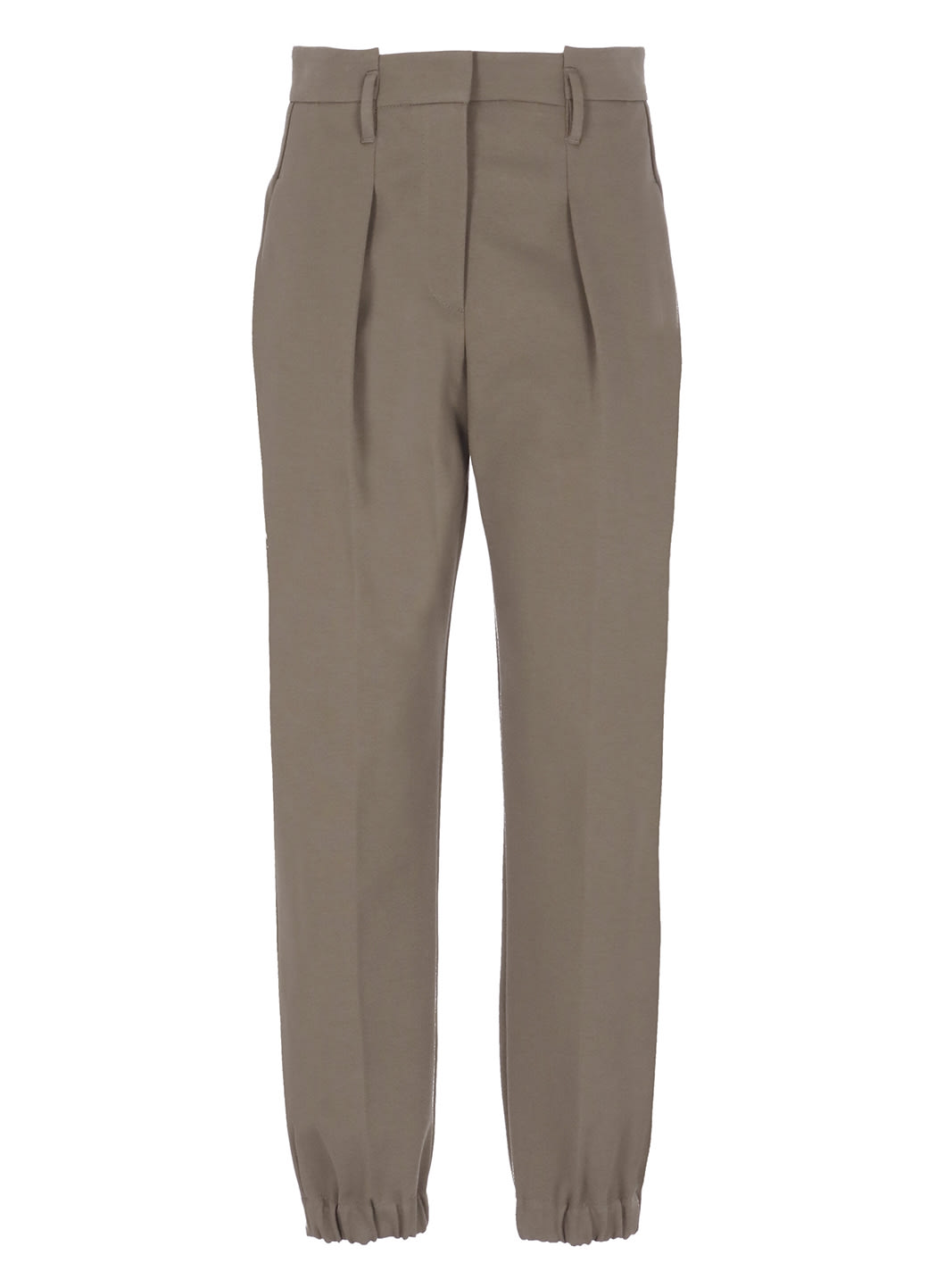 Brunello Cucinelli Tailored Trousers In Cotton Twill