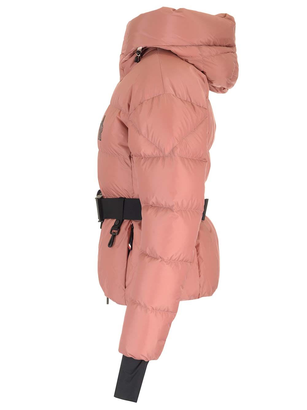 Shop Moncler Bouquetin Down Jacket In Rose