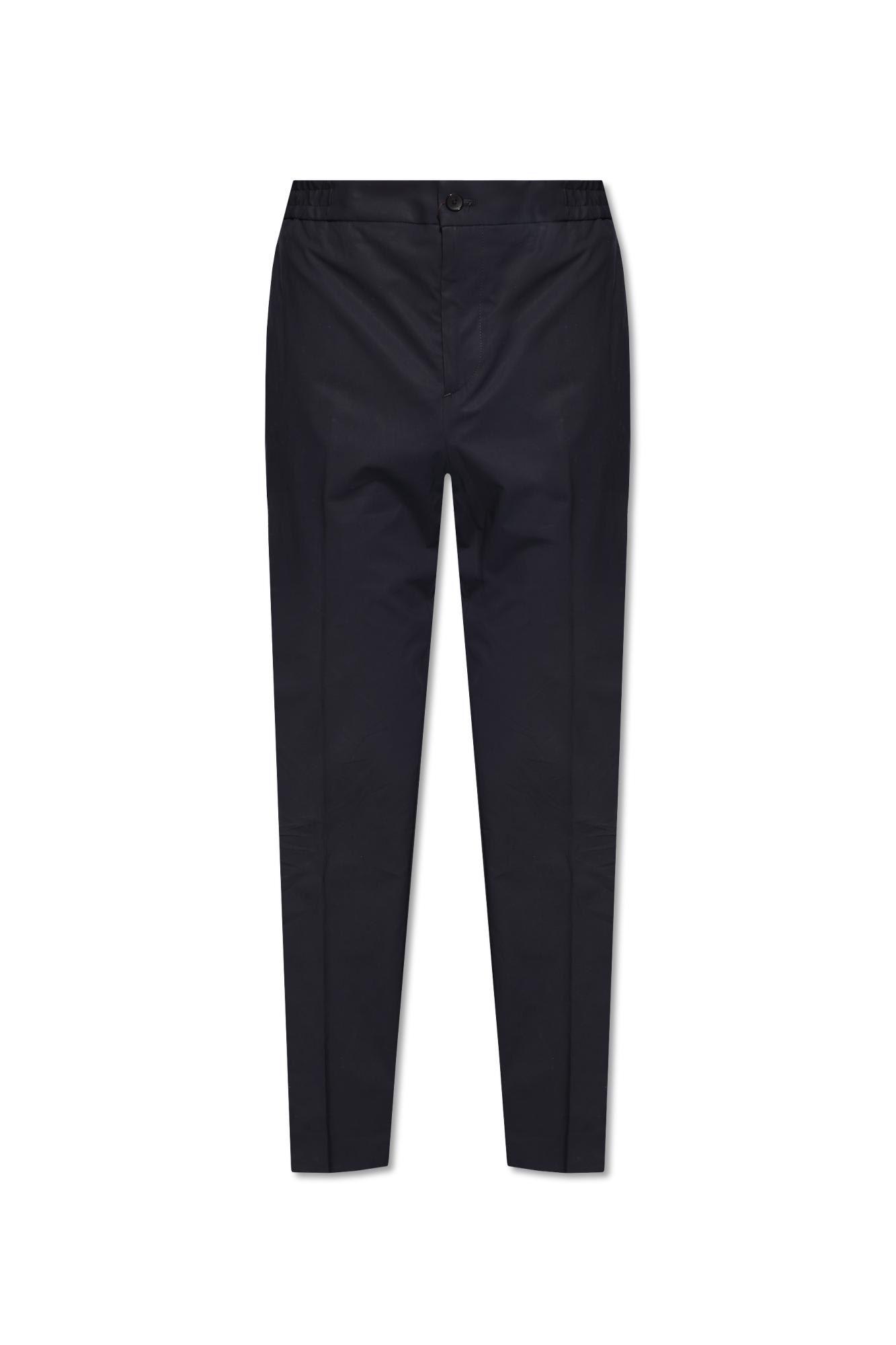 ETRO ETRO TROUSERS WITH TAPERED LEGS