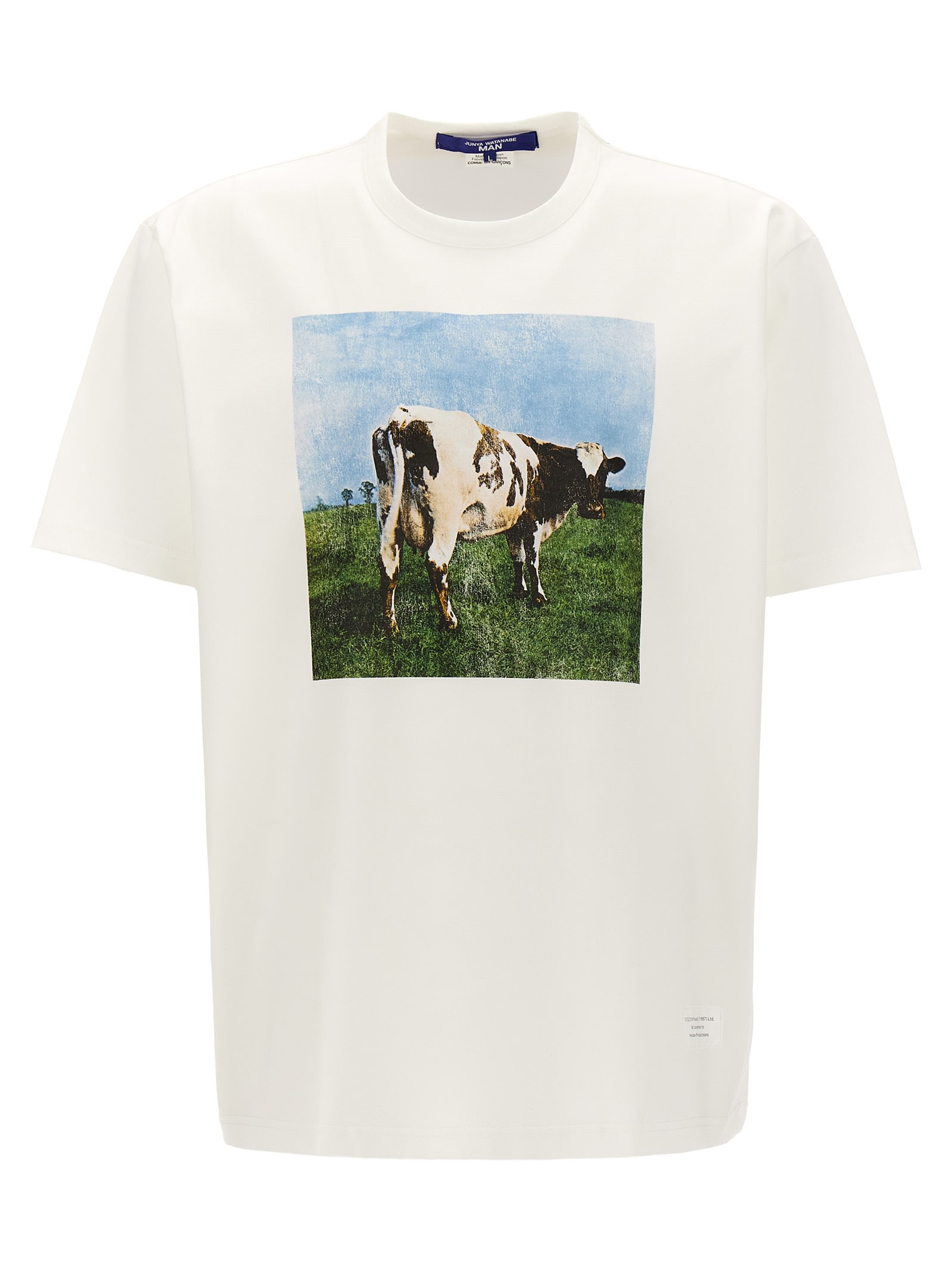 Shop Junya Watanabe T-shirt  X Pink Floyd In White