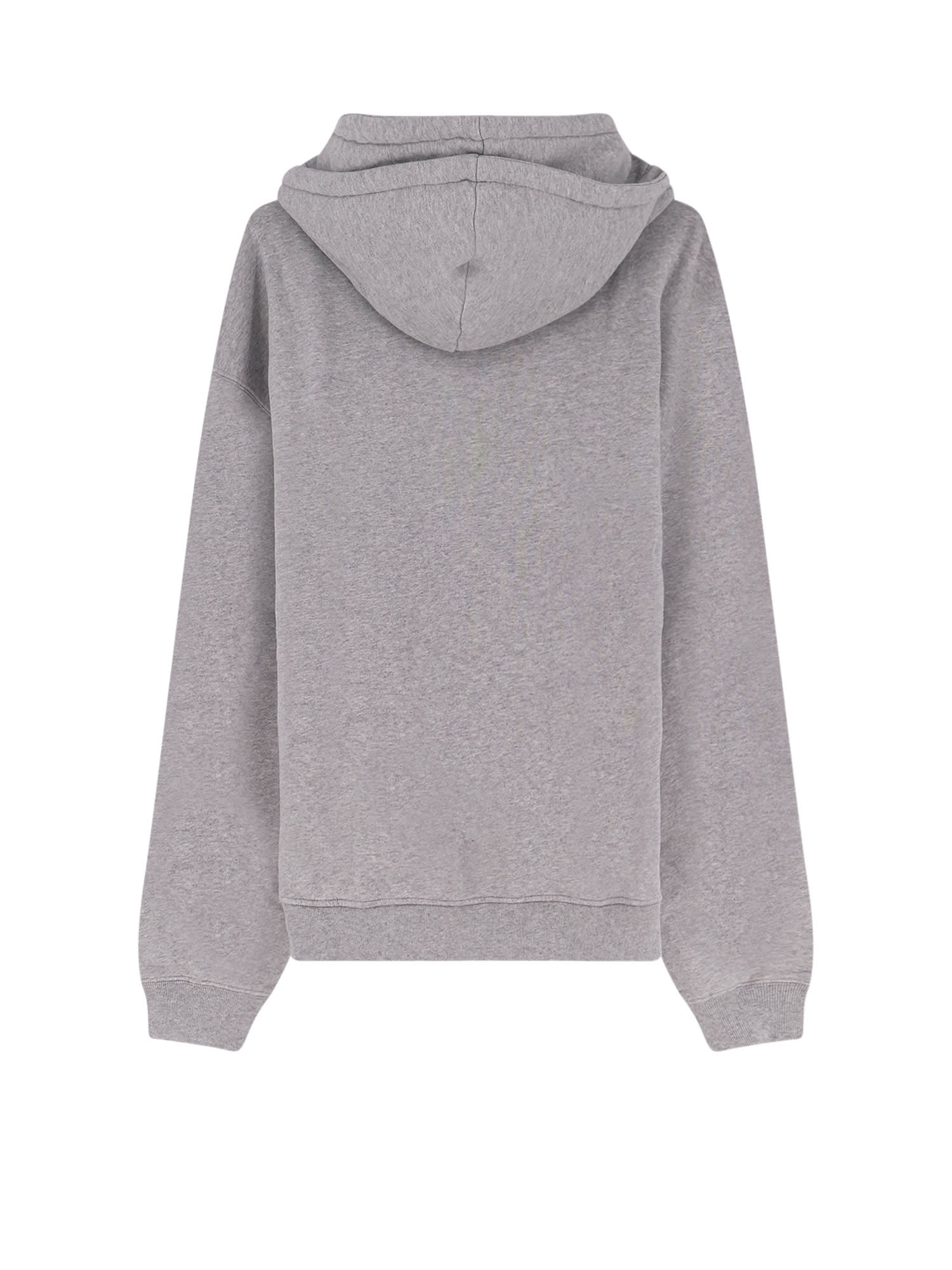 Axel Arigato Cotton Hooded Sweatshirt Featuring Pockets In Gray