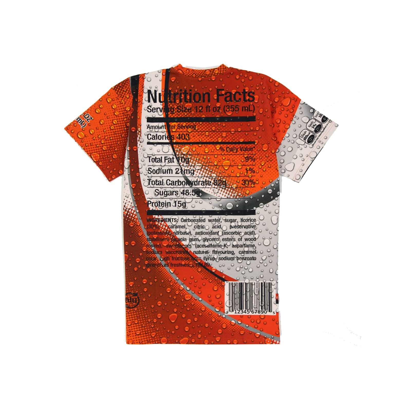 Moschino Couture Couture Printed Cotton Mini Dress In Orange