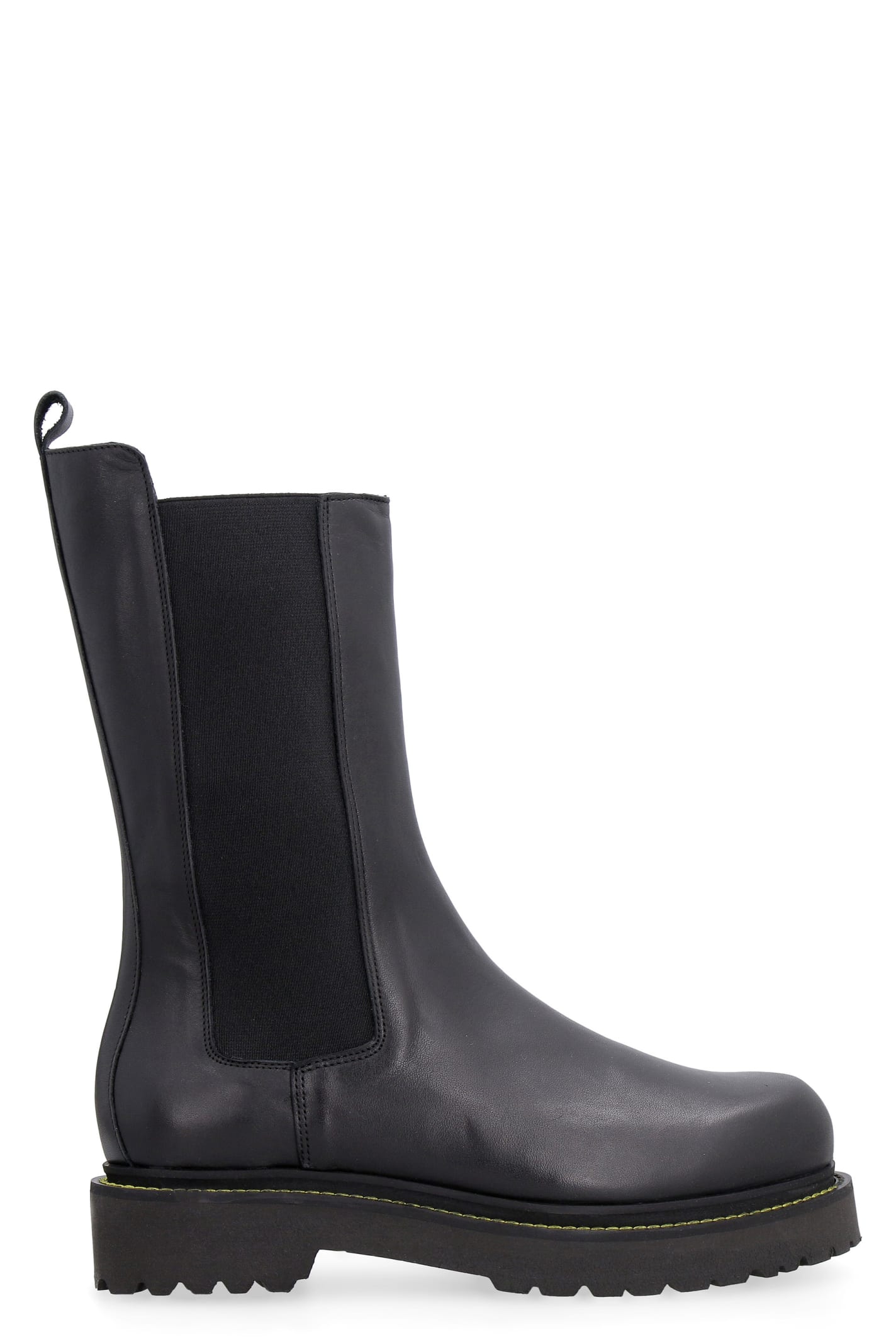 Pinko Natalie Leather Chelsea Boots